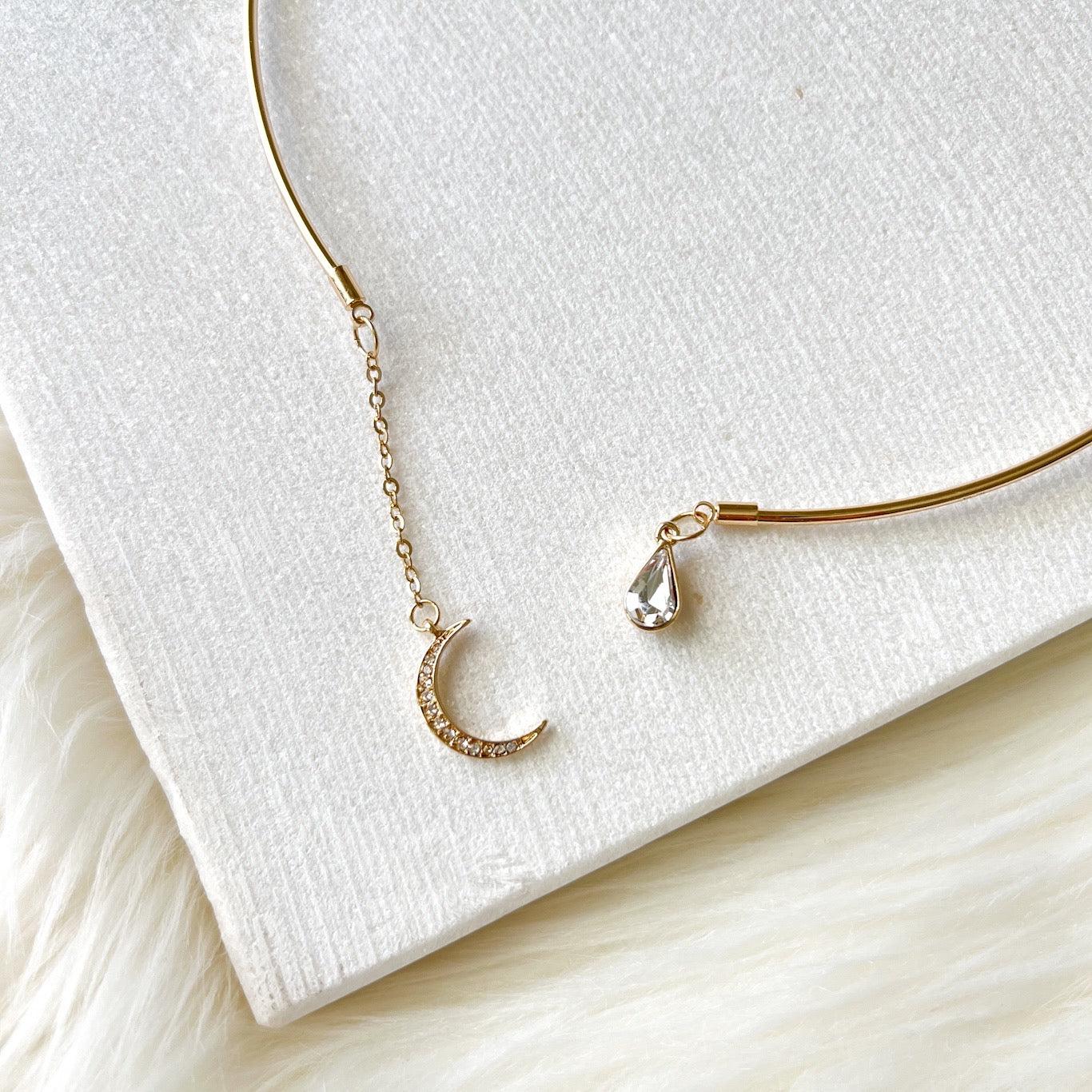 Crescent Moon Open Choker - LAST CHANCE!