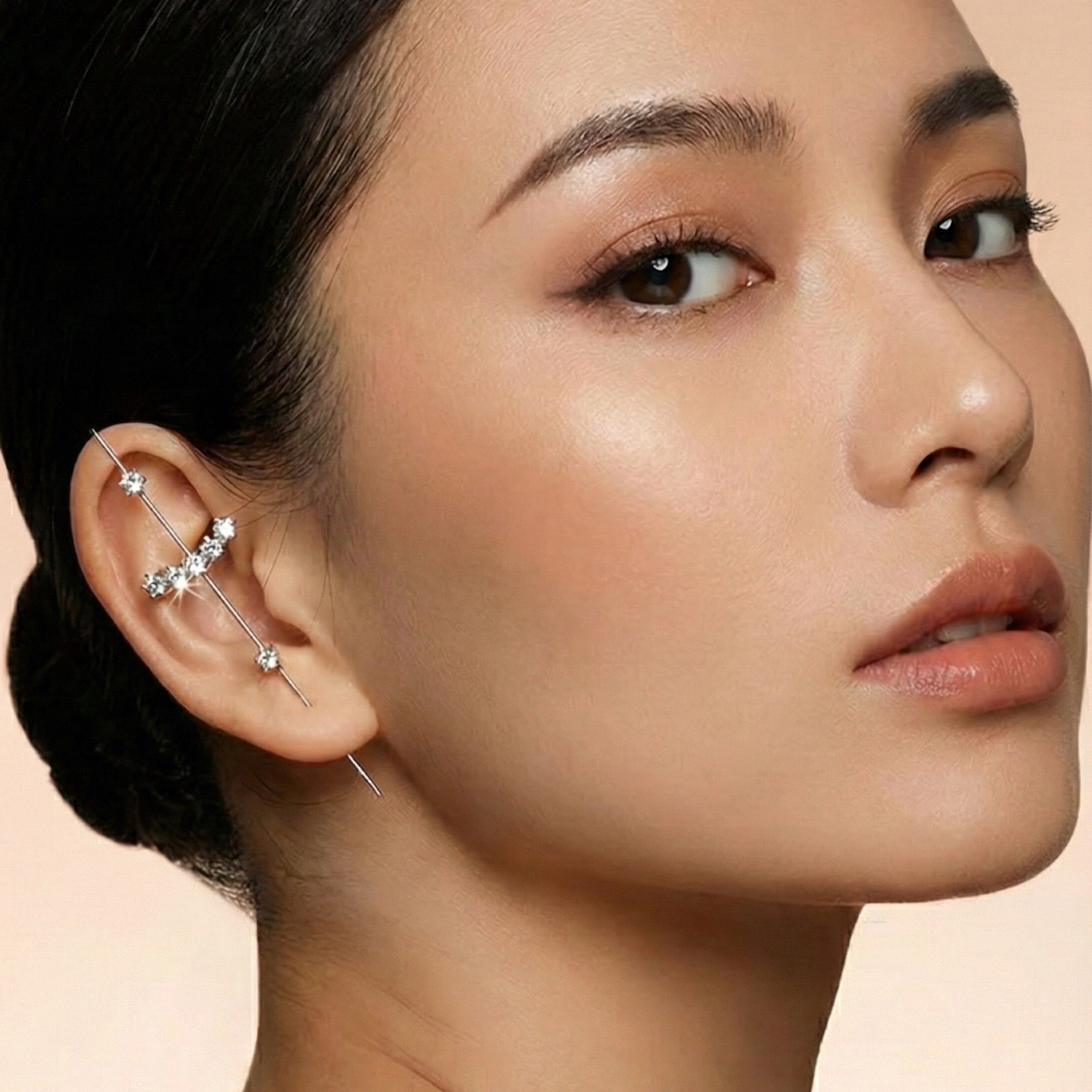 Crystal Bliss Ear Hook / Ear Cuff - LAST CHANCE!