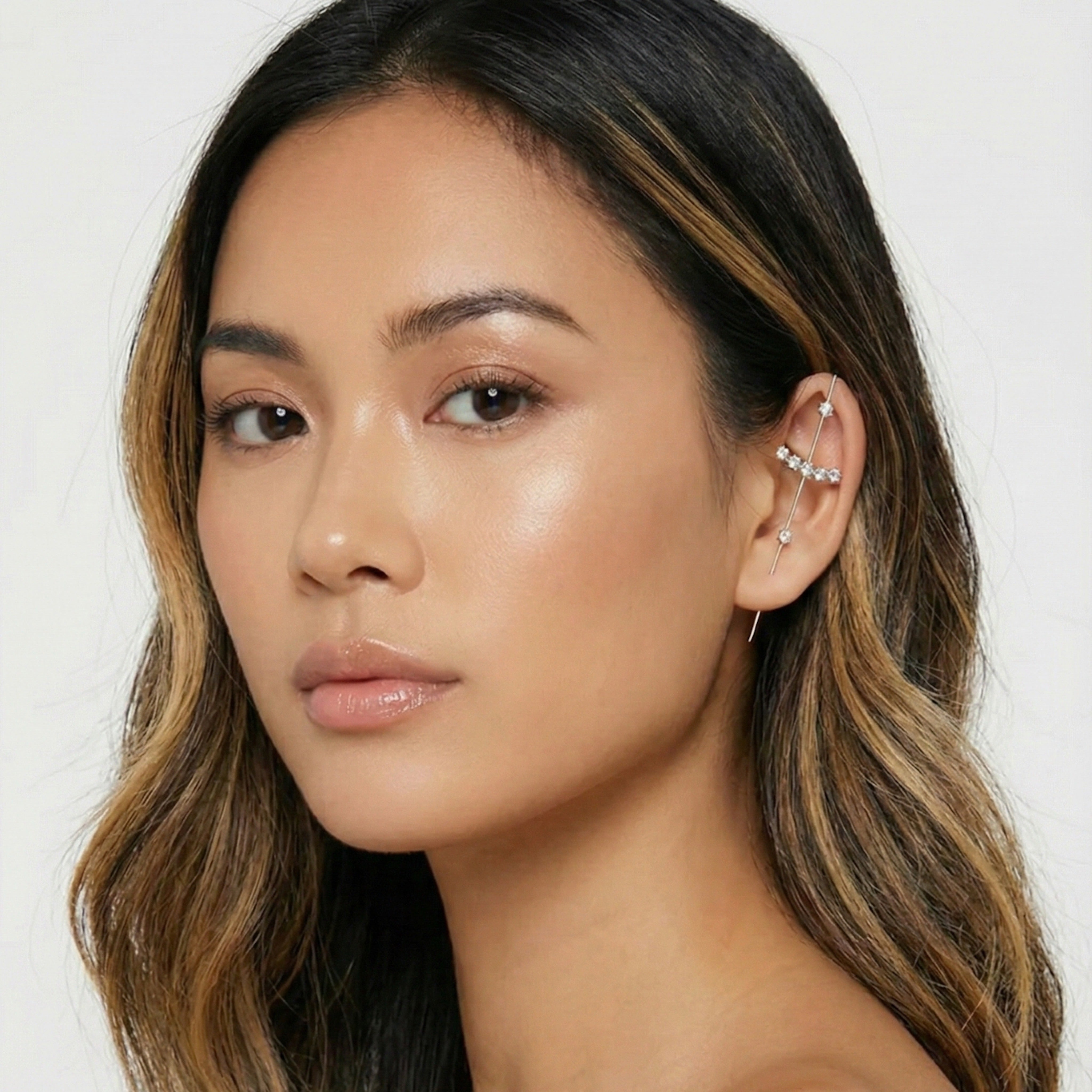 Crystal Bliss Ear Hook / Ear Cuff - LAST CHANCE!