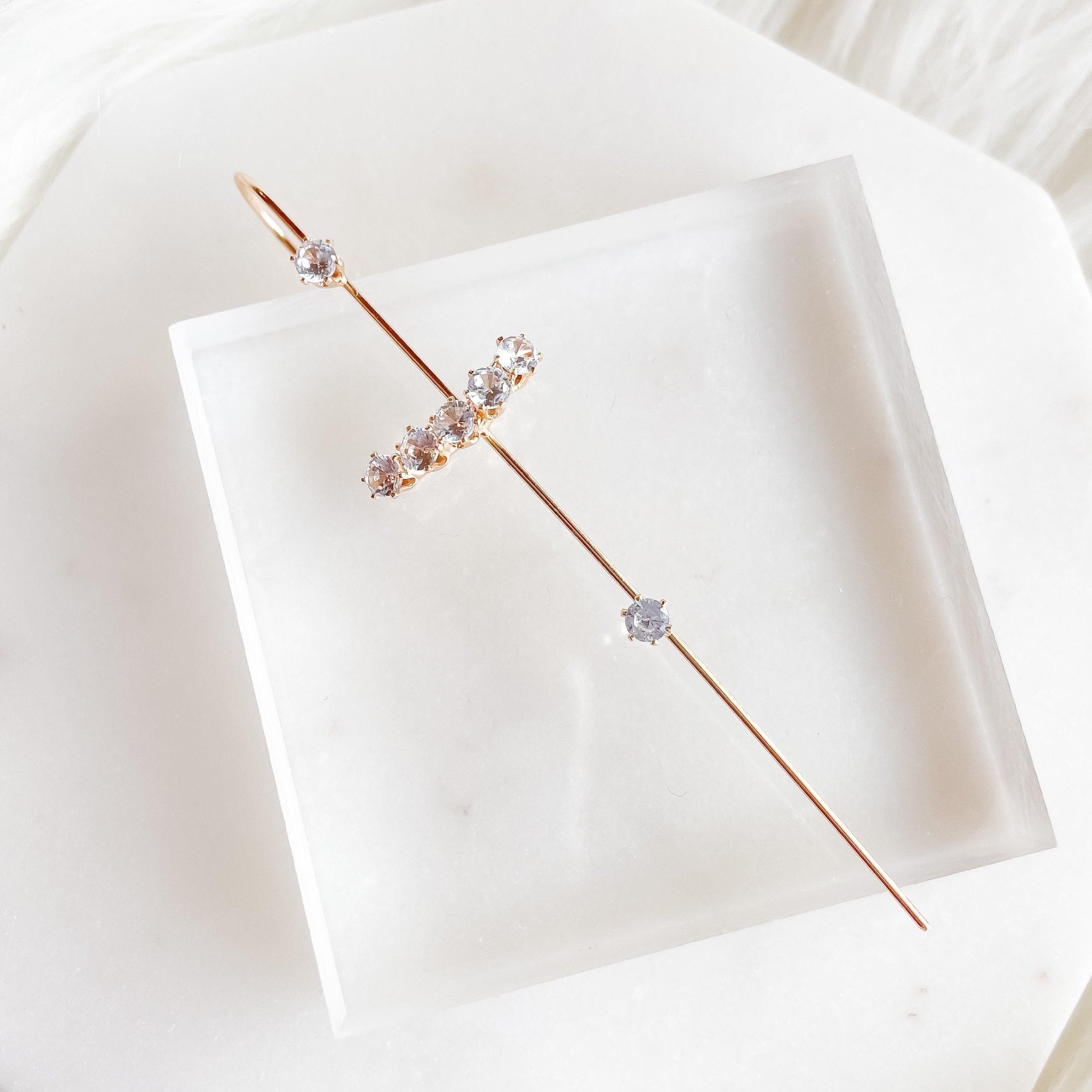 Crystal Bliss Ear Hook / Ear Cuff - LAST CHANCE!