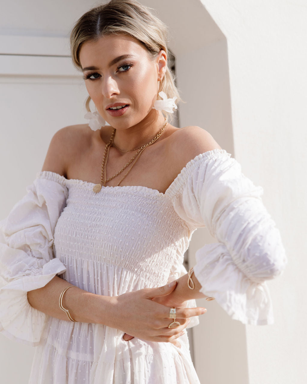 Cyclamen Petal Drop Earrings - 18 COLORS LAST CHANCE!