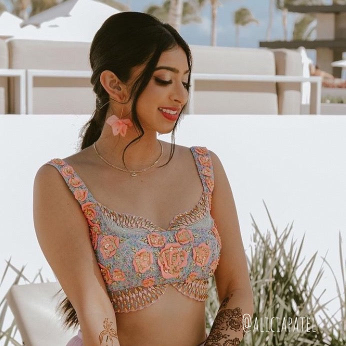 Cyclamen Petal Drop Earrings - 18 COLORS LAST CHANCE!