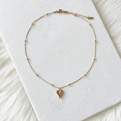 Lovely Heart Necklace - LAST CHANCE!