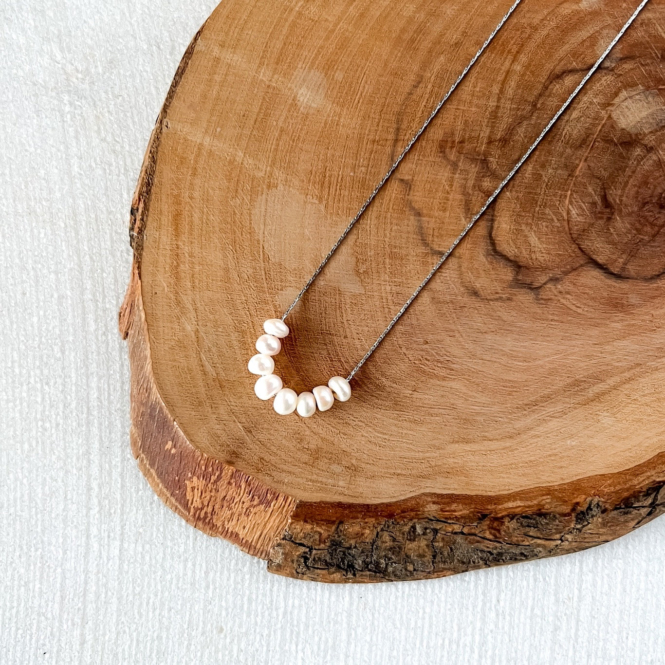 Amerie Pearl Seed Beads Necklace - LAST CHANCE!