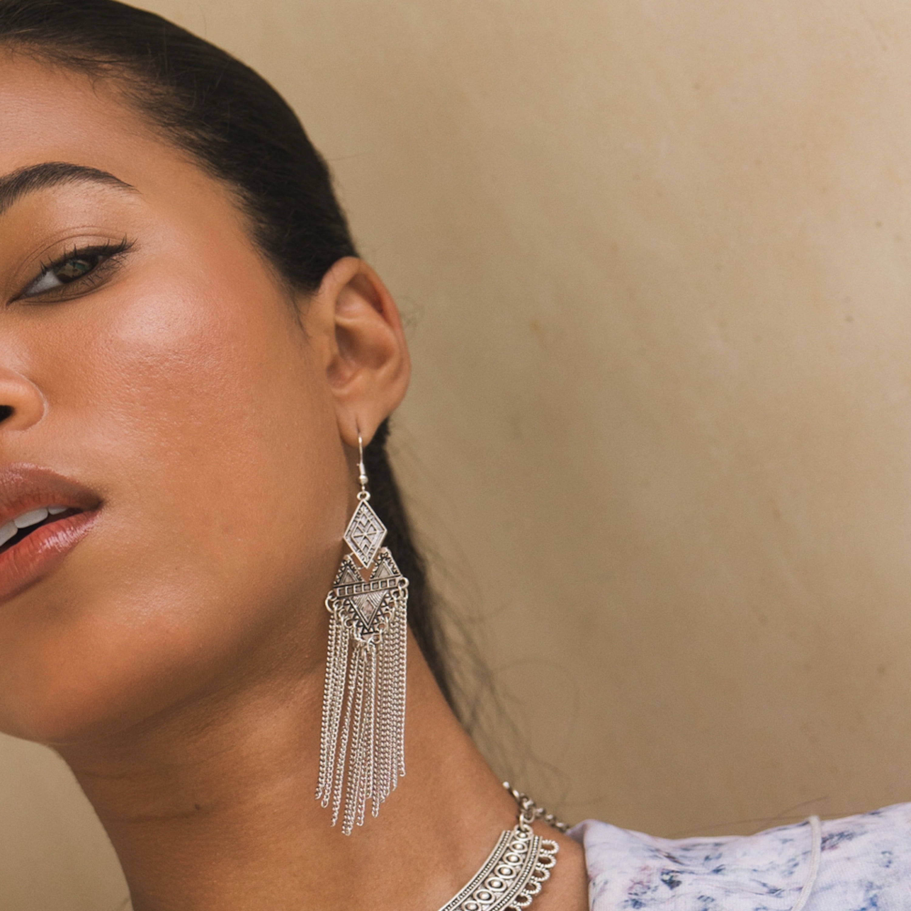 Karma Vintage Metal Earrings - 3 STYLES!