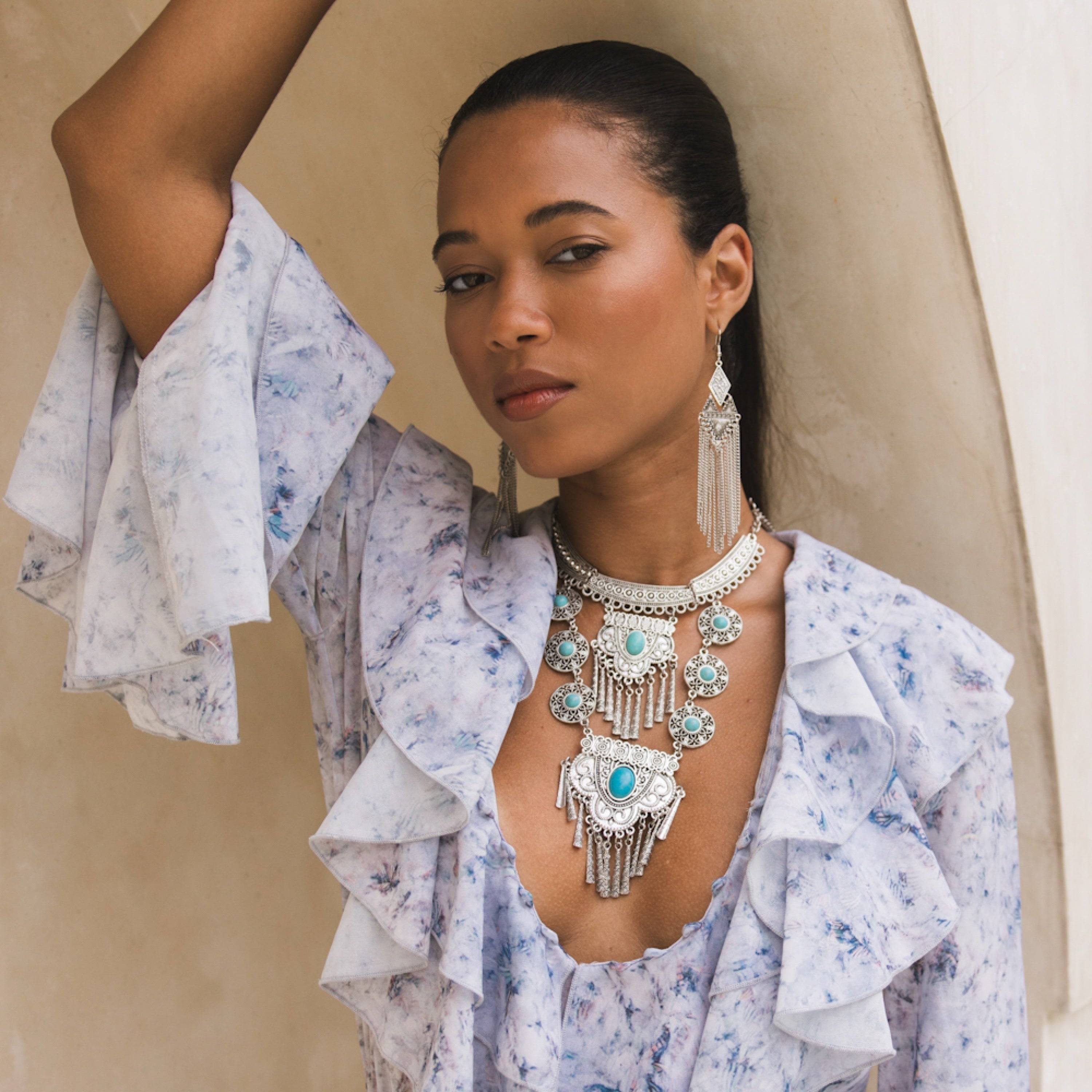 Karma Vintage Metal Earrings - 3 STYLES!