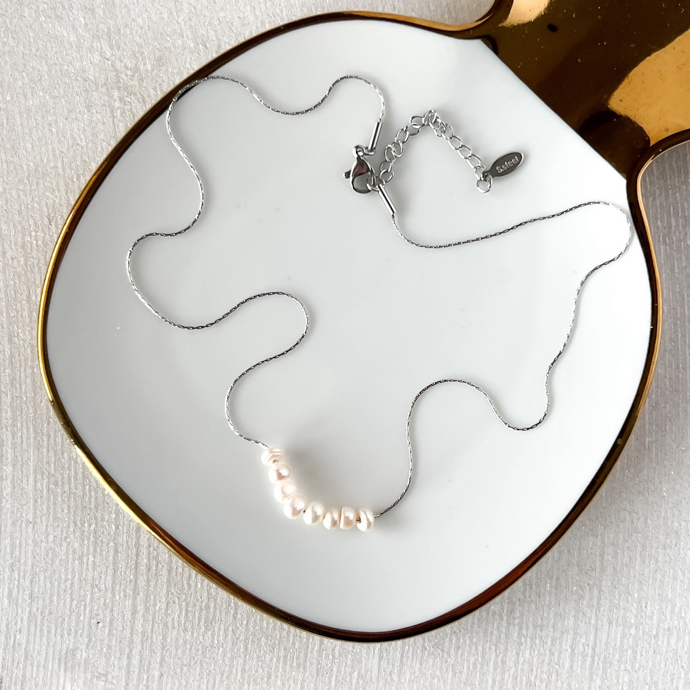 Amerie Pearl Seed Beads Necklace - LAST CHANCE!