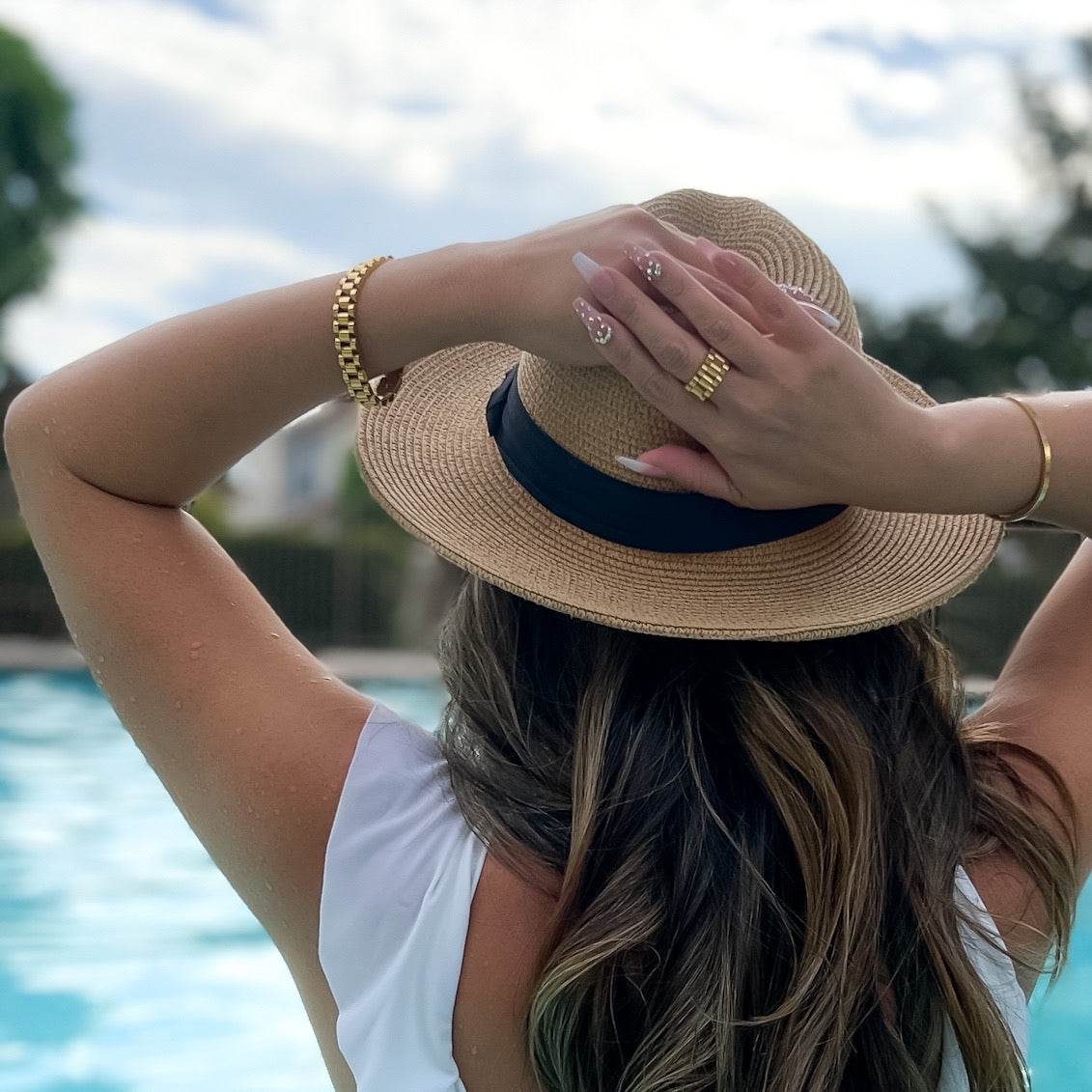 Lucia Watch Link Chain Ring