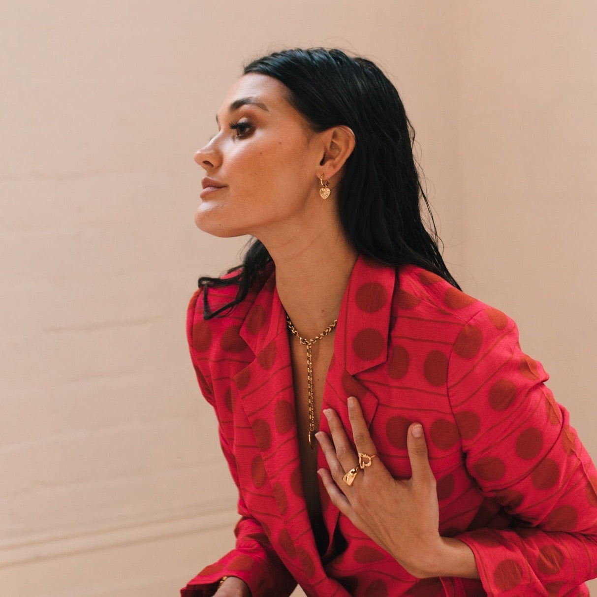 Treasured Heart Earrings - LAST CHANCE!