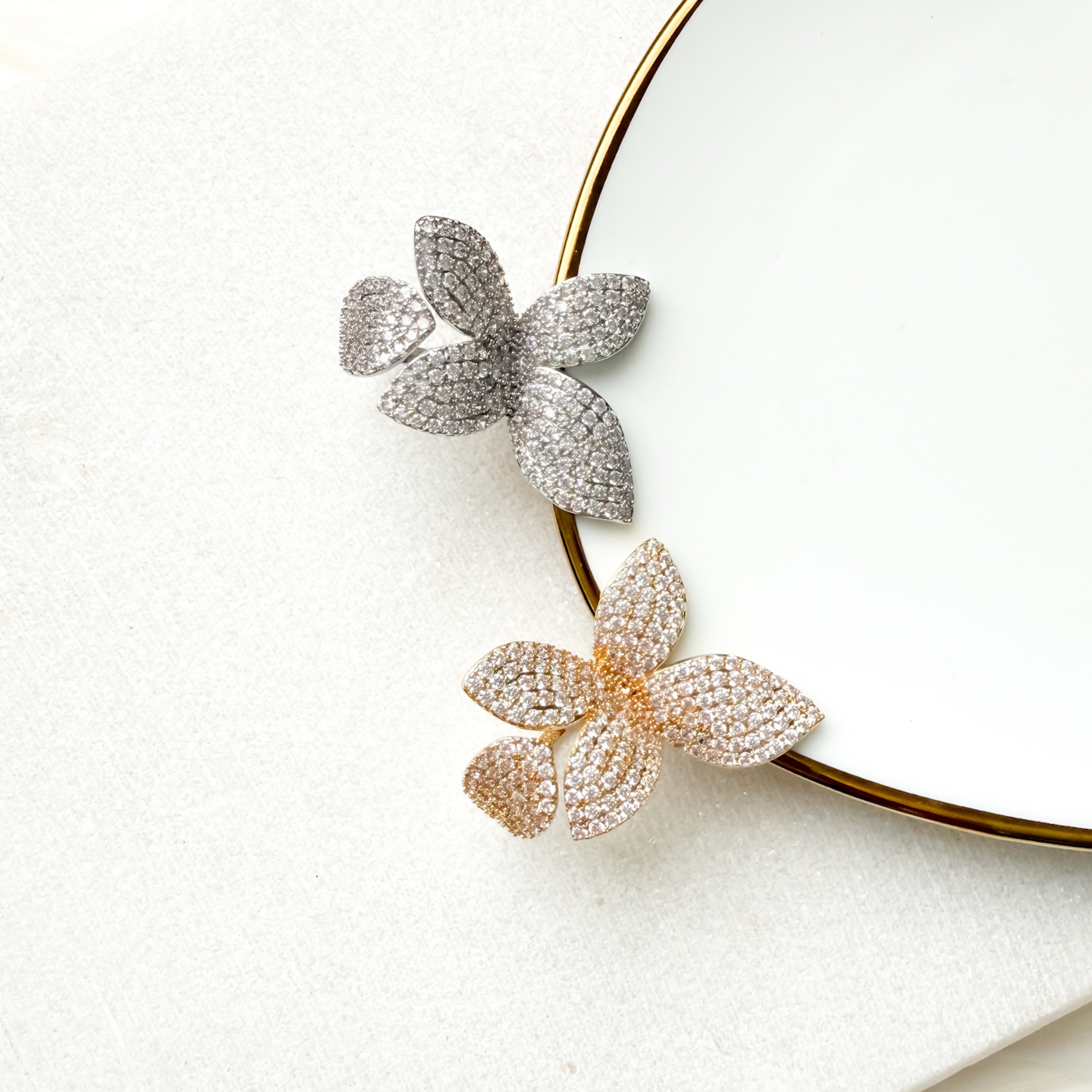 Seraphine Petals Statement Ring