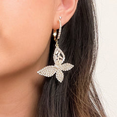 Papillion Butterfly Drop Earrings - LAST CHANCE!