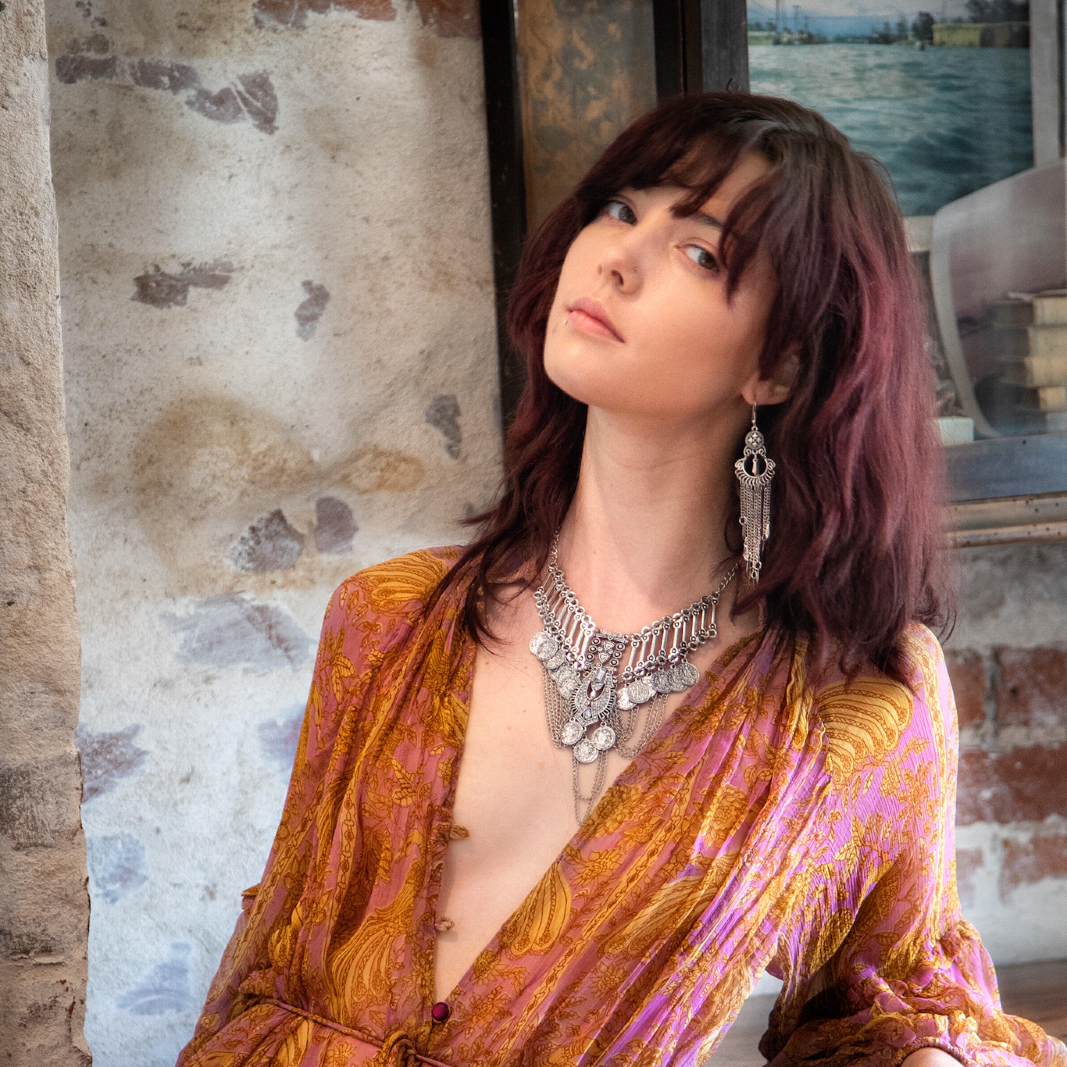 Karma Vintage Metal Earrings - 3 STYLES!