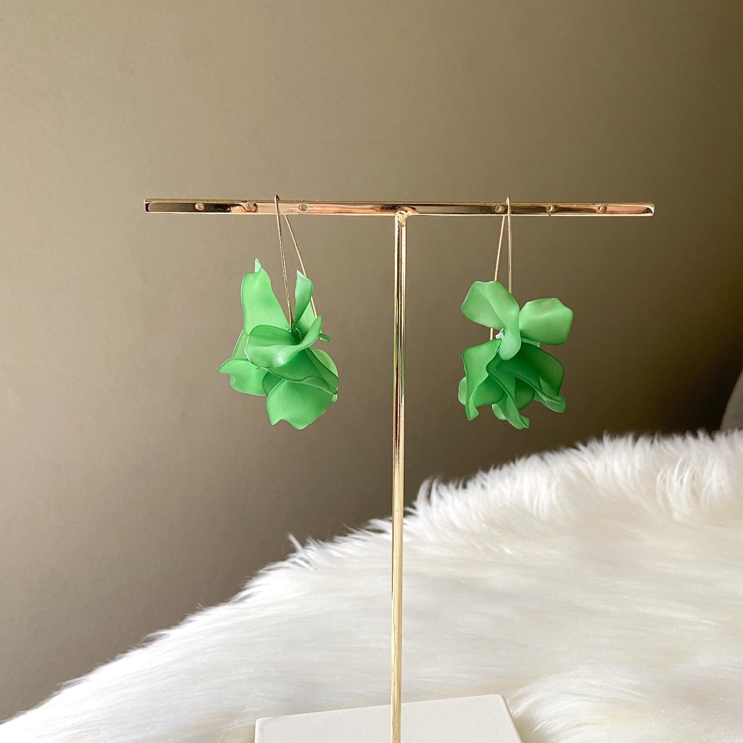 Cyclamen Petal Drop Earrings - 18 COLORS LAST CHANCE!