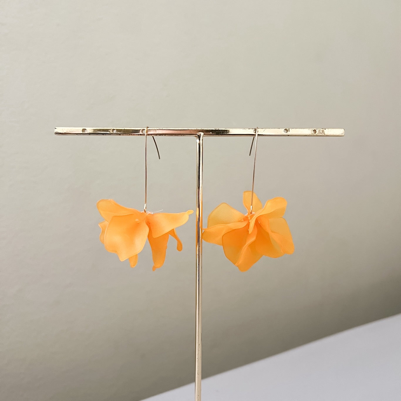 Cyclamen Petal Drop Earrings - 18 COLORS LAST CHANCE!