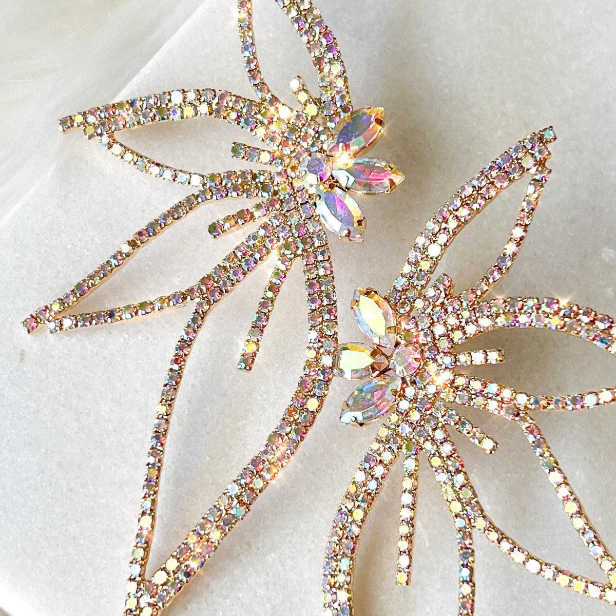 Lorelei Floral Statement Earrings - 5 COLORS!