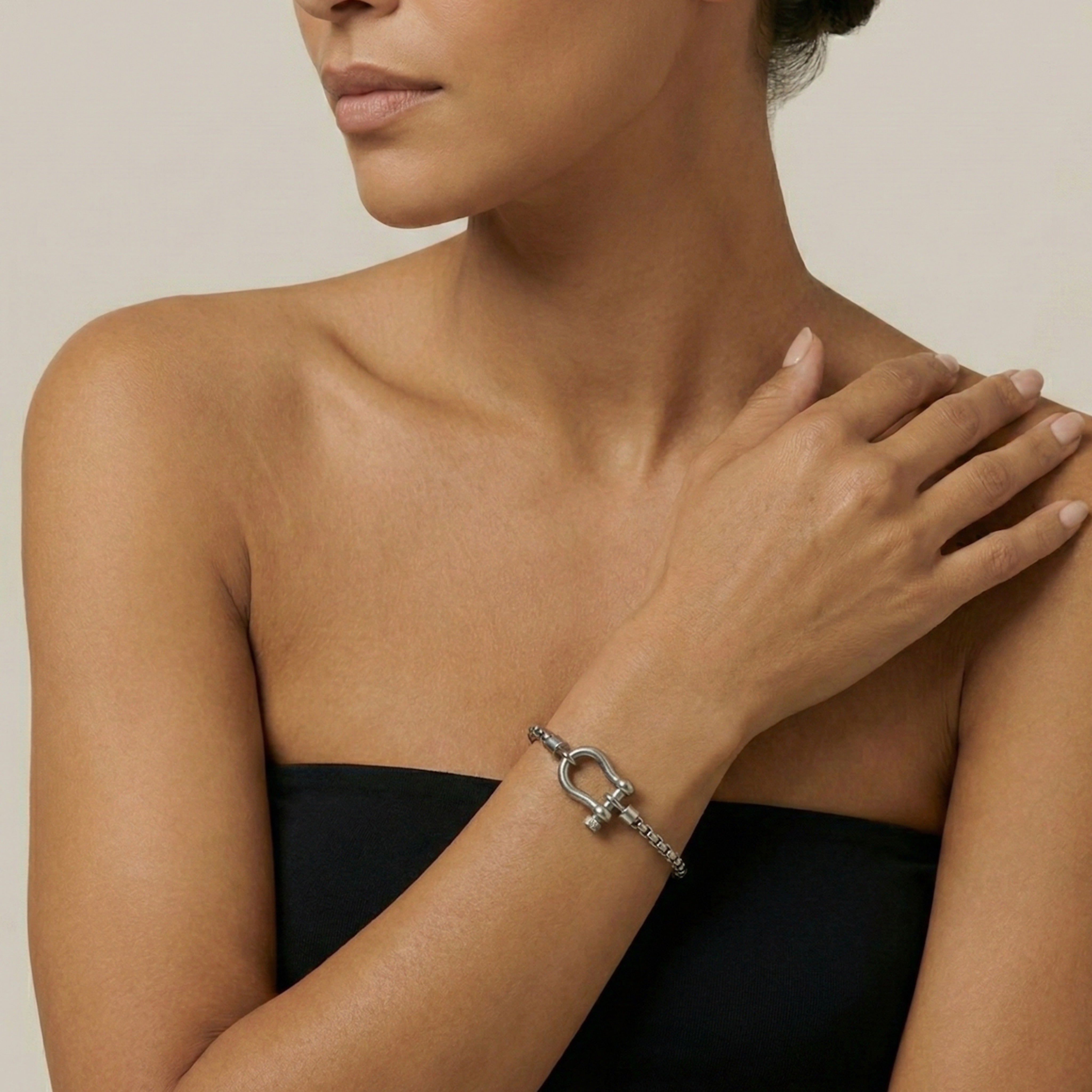 Lucky Shackle Bracelet