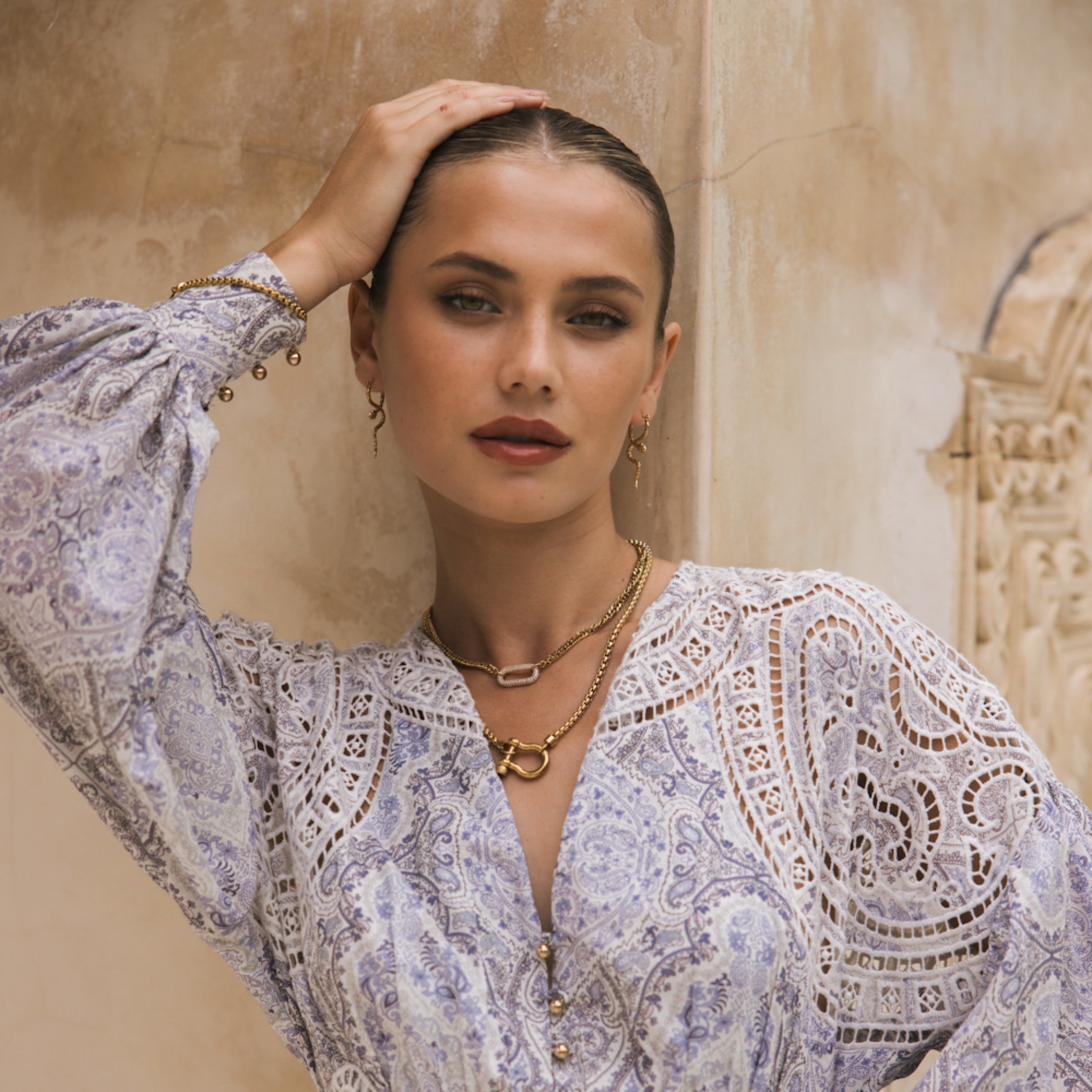 Lucky Shackle Necklace