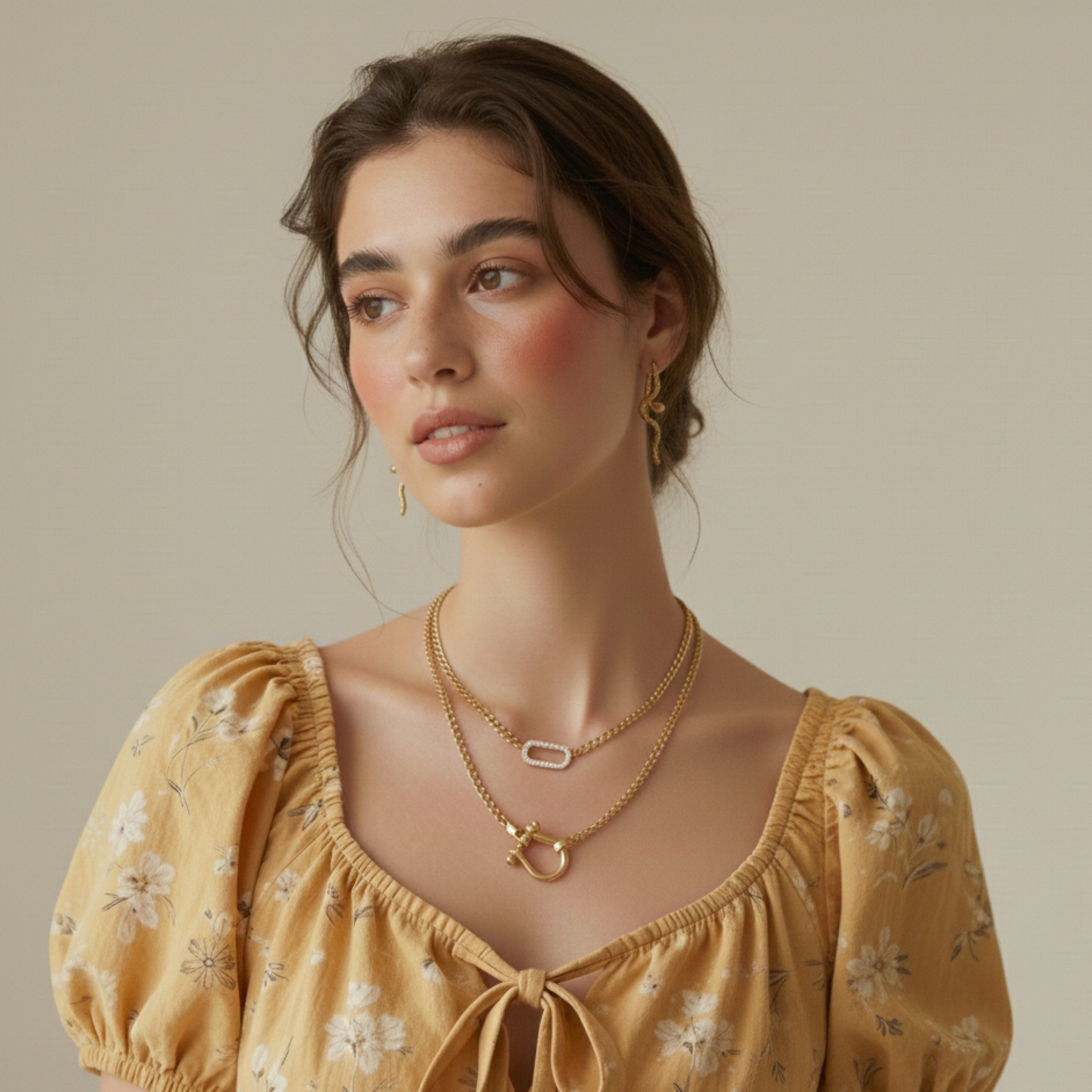 Lucky Shackle Necklace