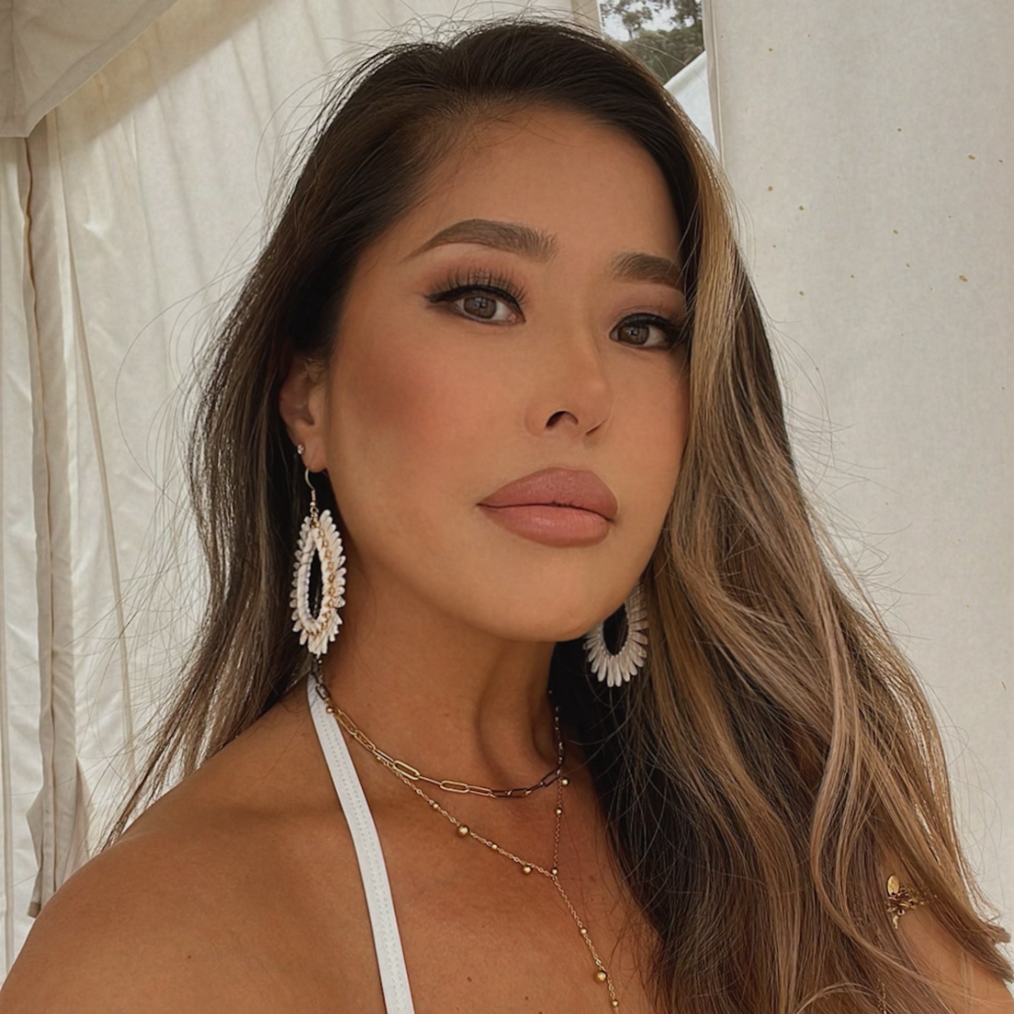 Palmetto Raffia Statement Earrings - 4 COLORS LAST CHANCE!