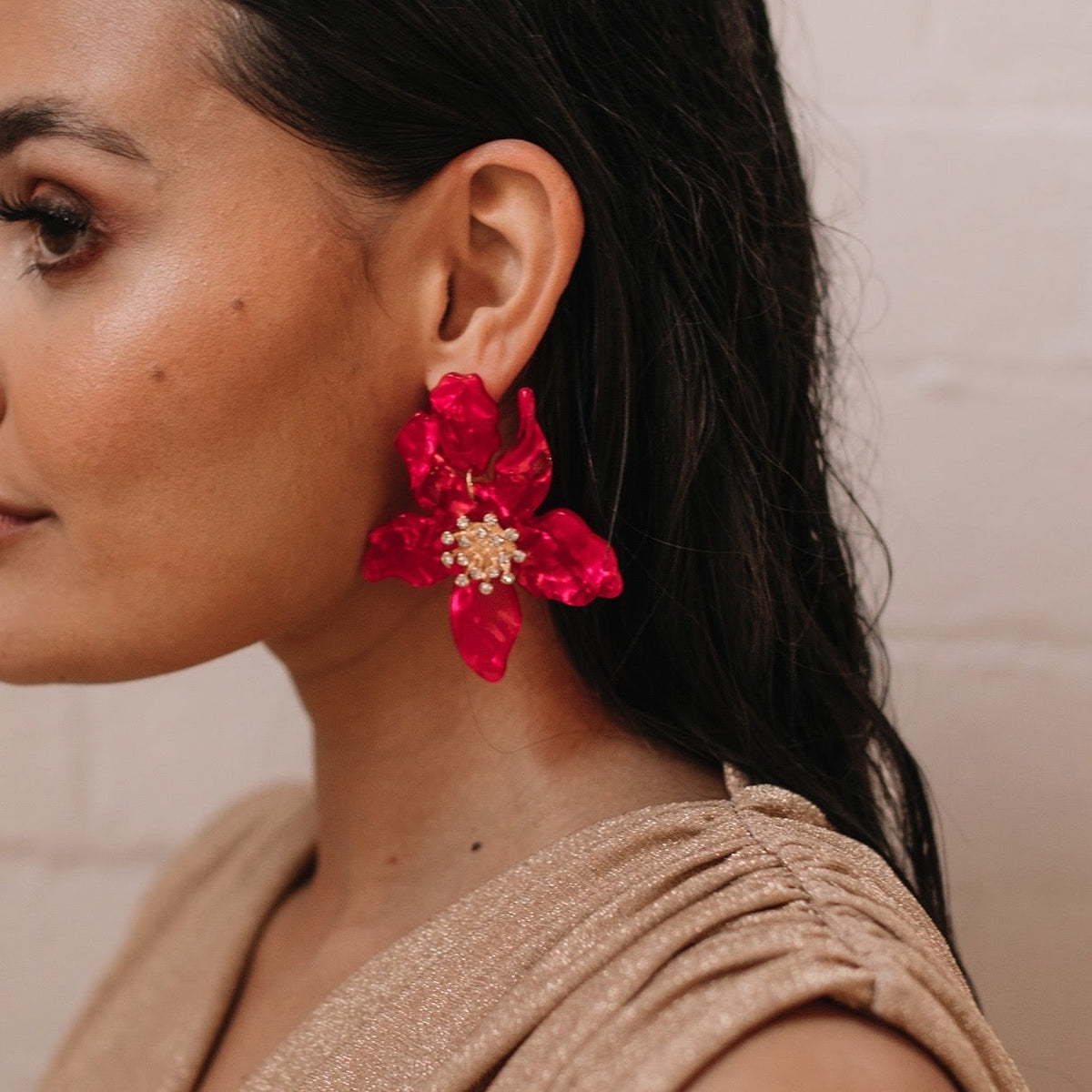 Rue Flower Earrings - 18 COLORS - LAST CHANCE!