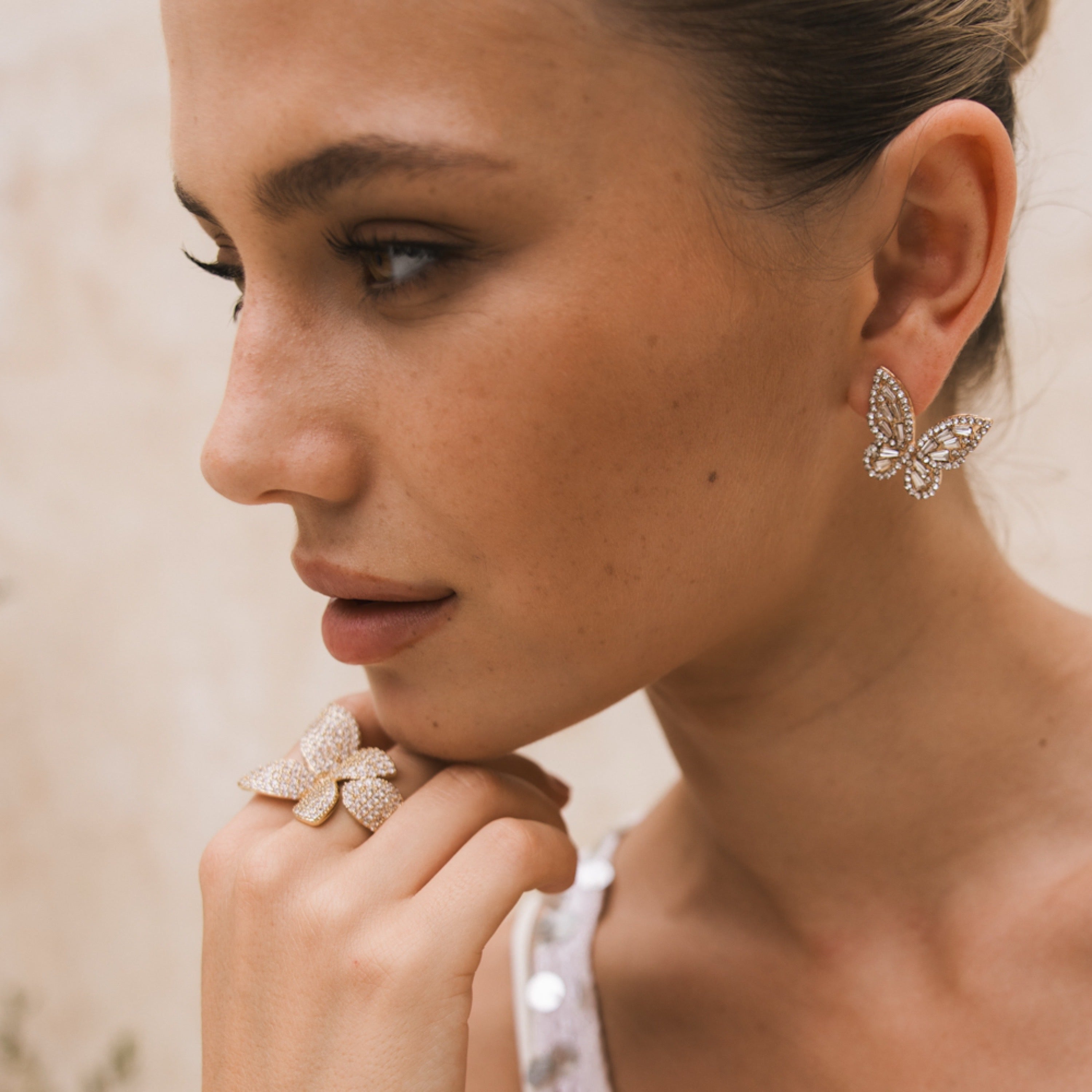 Seraphine Petals Statement Ring