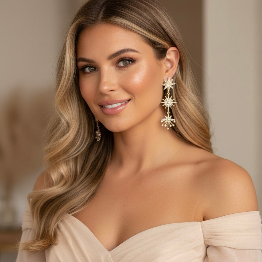 Starlight a Trois Earrings