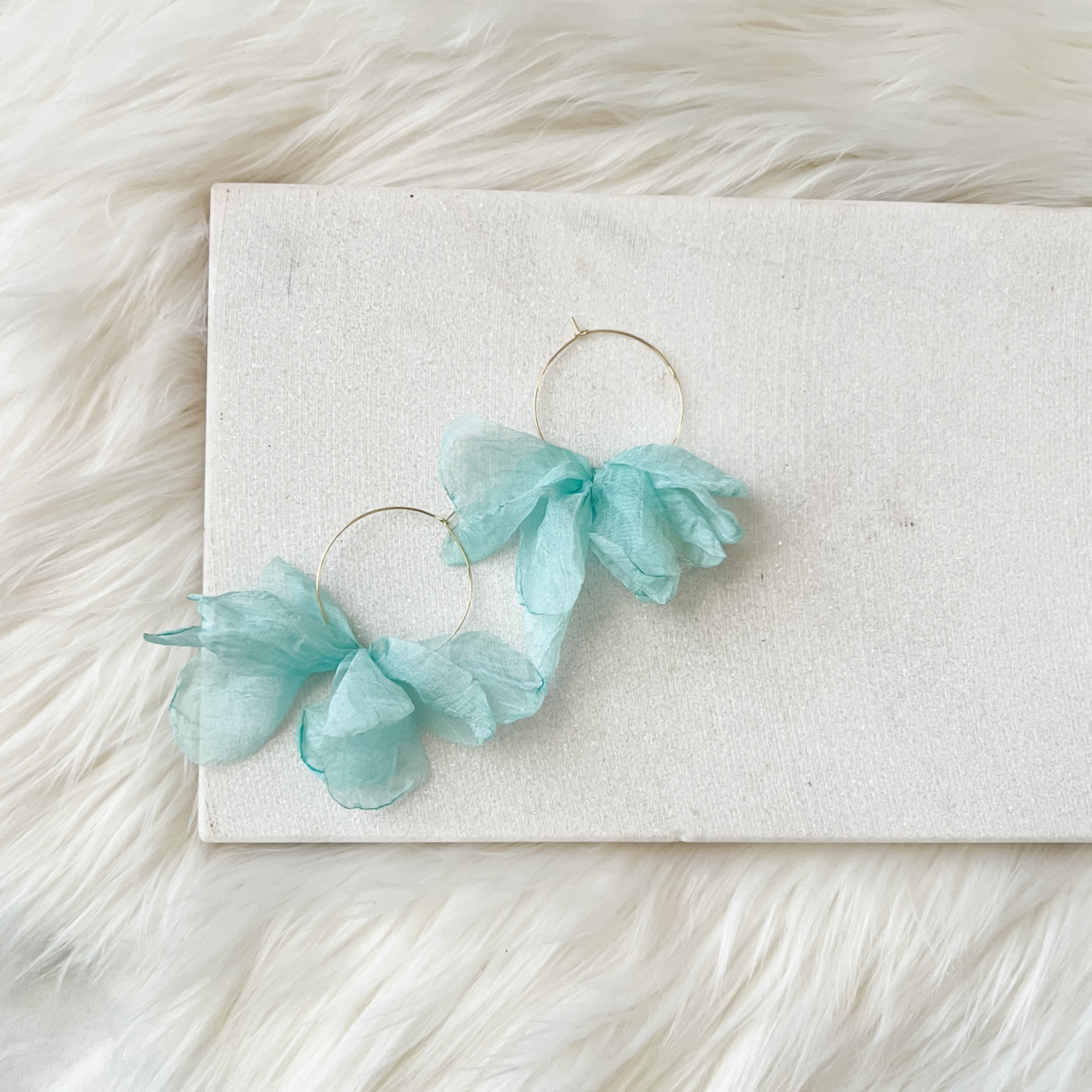 Sweet Romance Chiffon Earrings - 6 Colors!