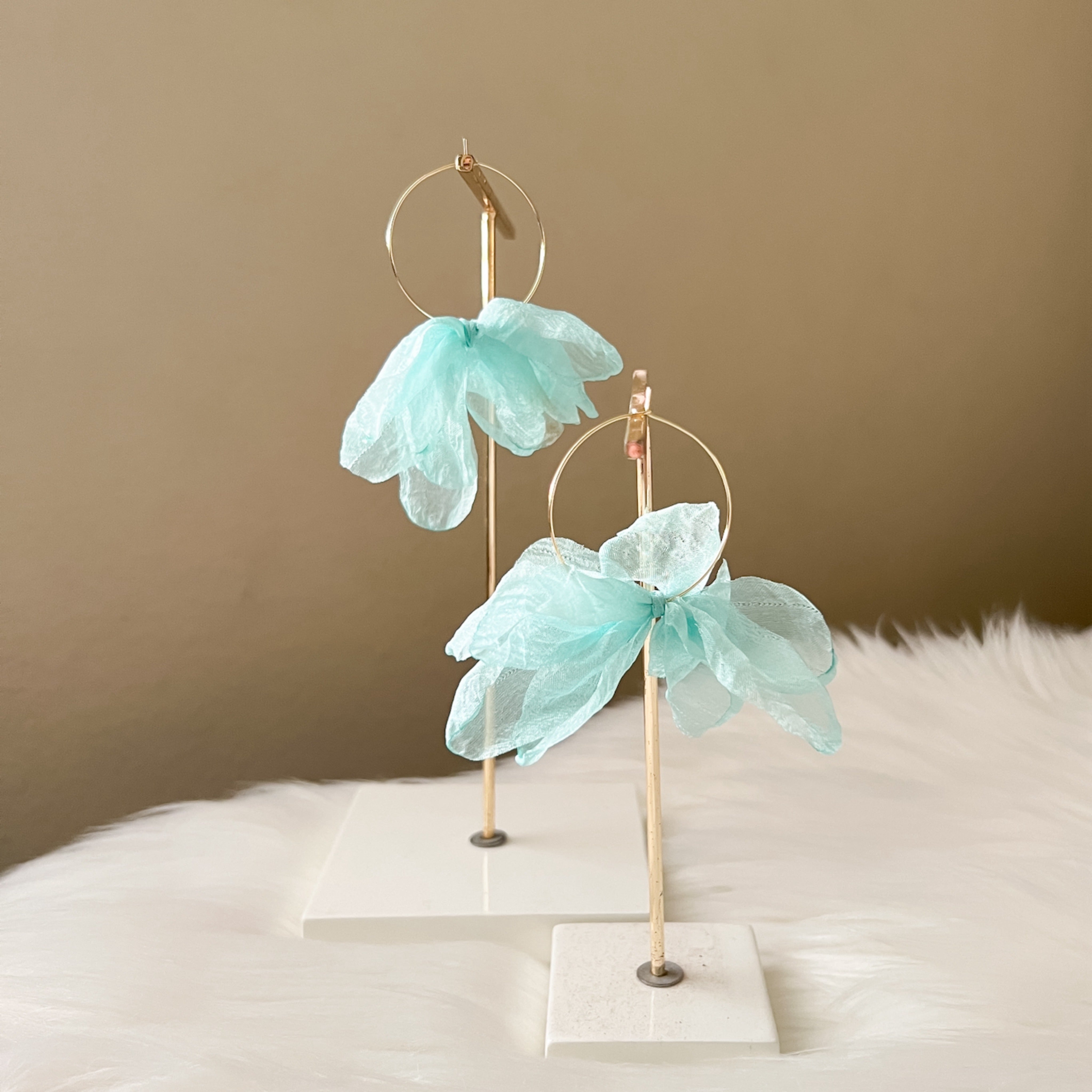 Sweet Romance Chiffon Earrings - 6 Colors!