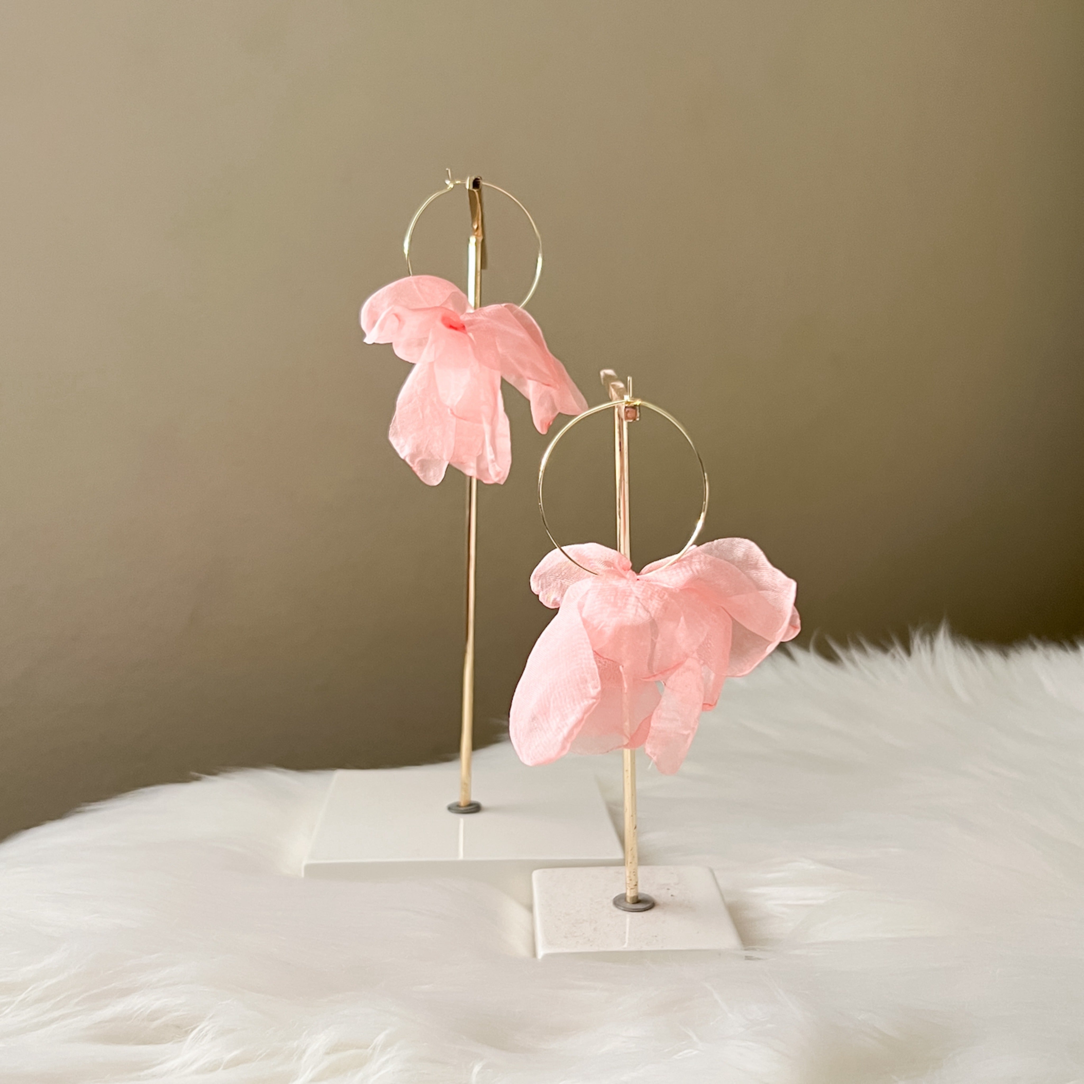 Sweet Romance Chiffon Earrings - 6 Colors!