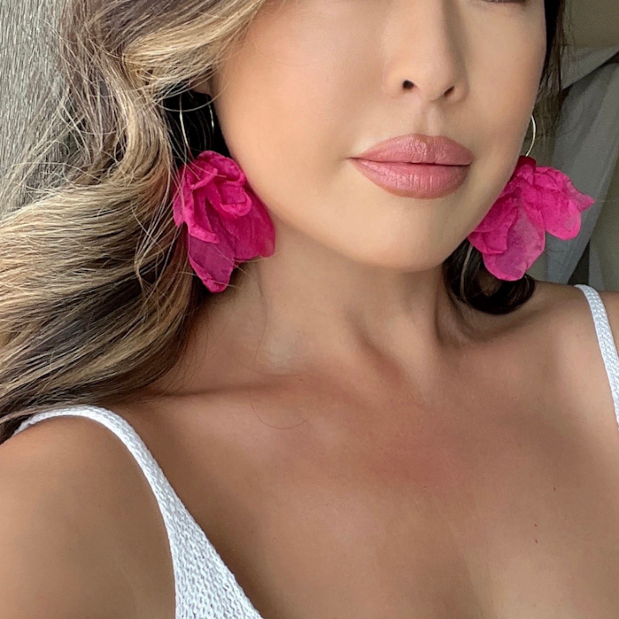 Sweet Romance Chiffon Earrings - 6 Colors!