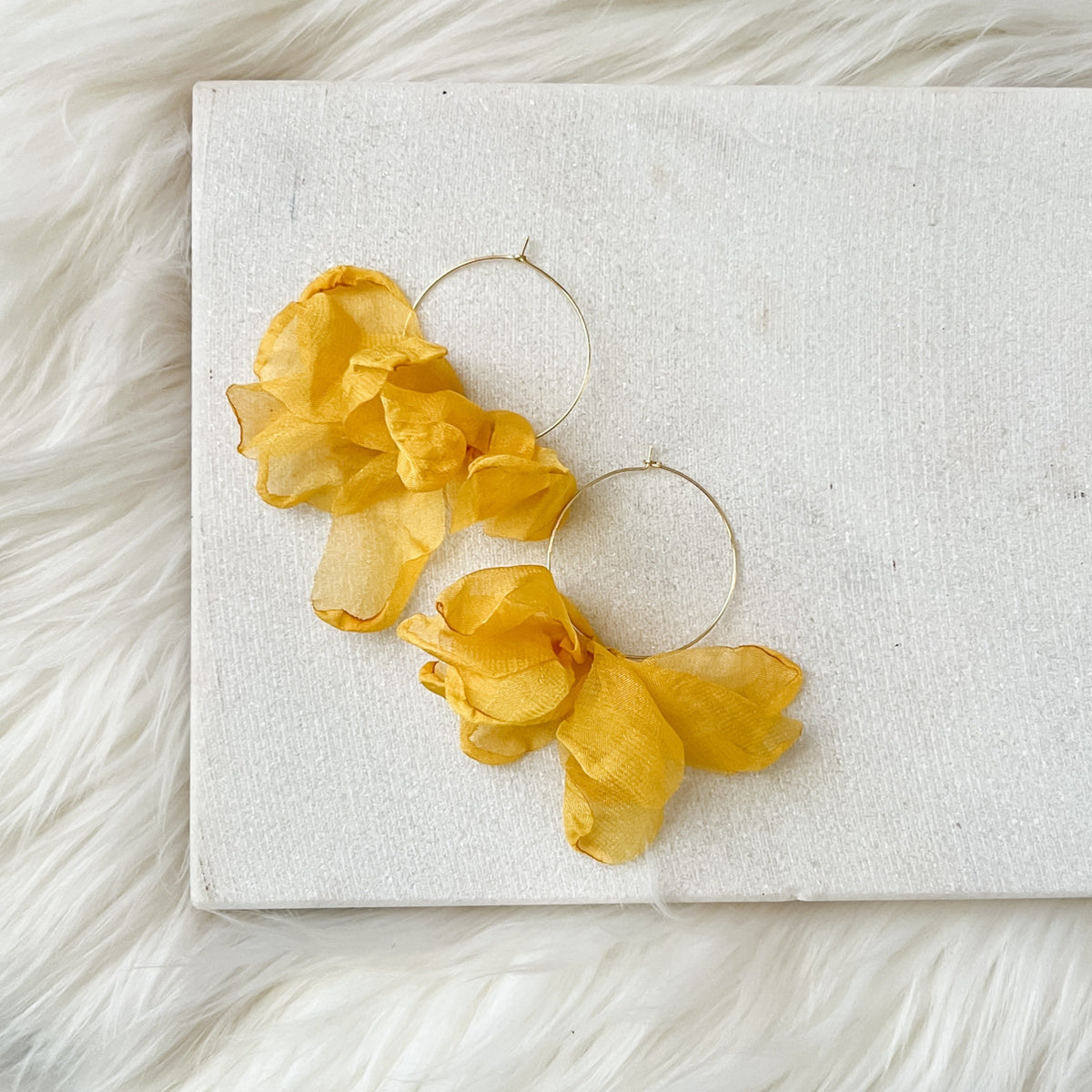 Sweet Romance Chiffon Earrings - 6 Colors!