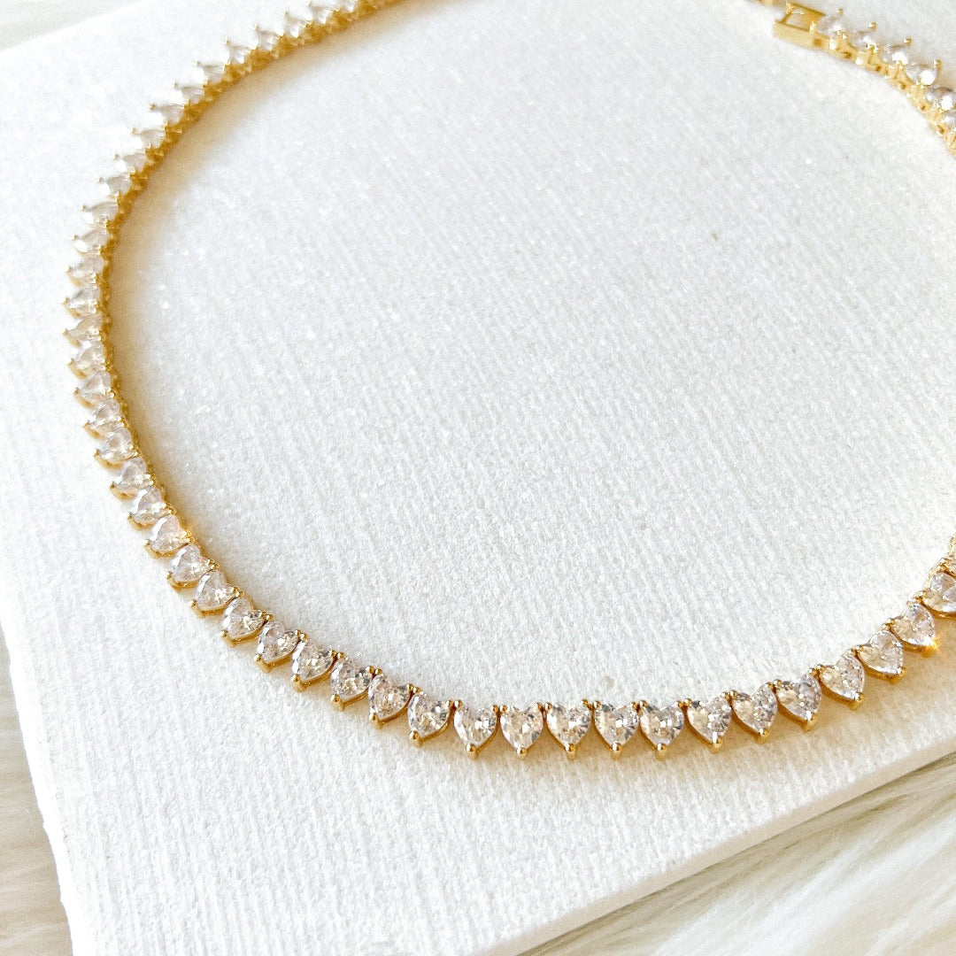 Iced Sweetheart Necklace - LAST CHANCE!