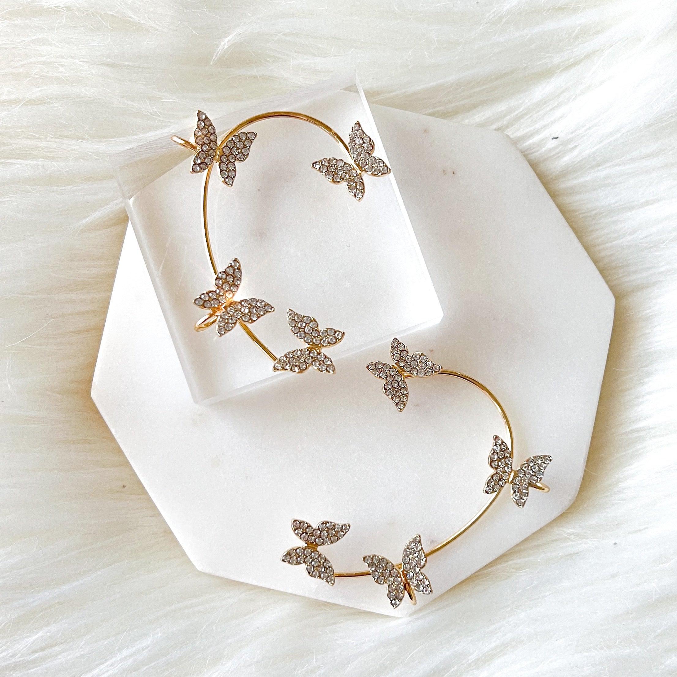 Butterfly Ear Wrap - LAST CHANCE