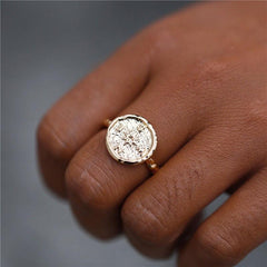Wanderlust Compass Ring - LAST CHANCE