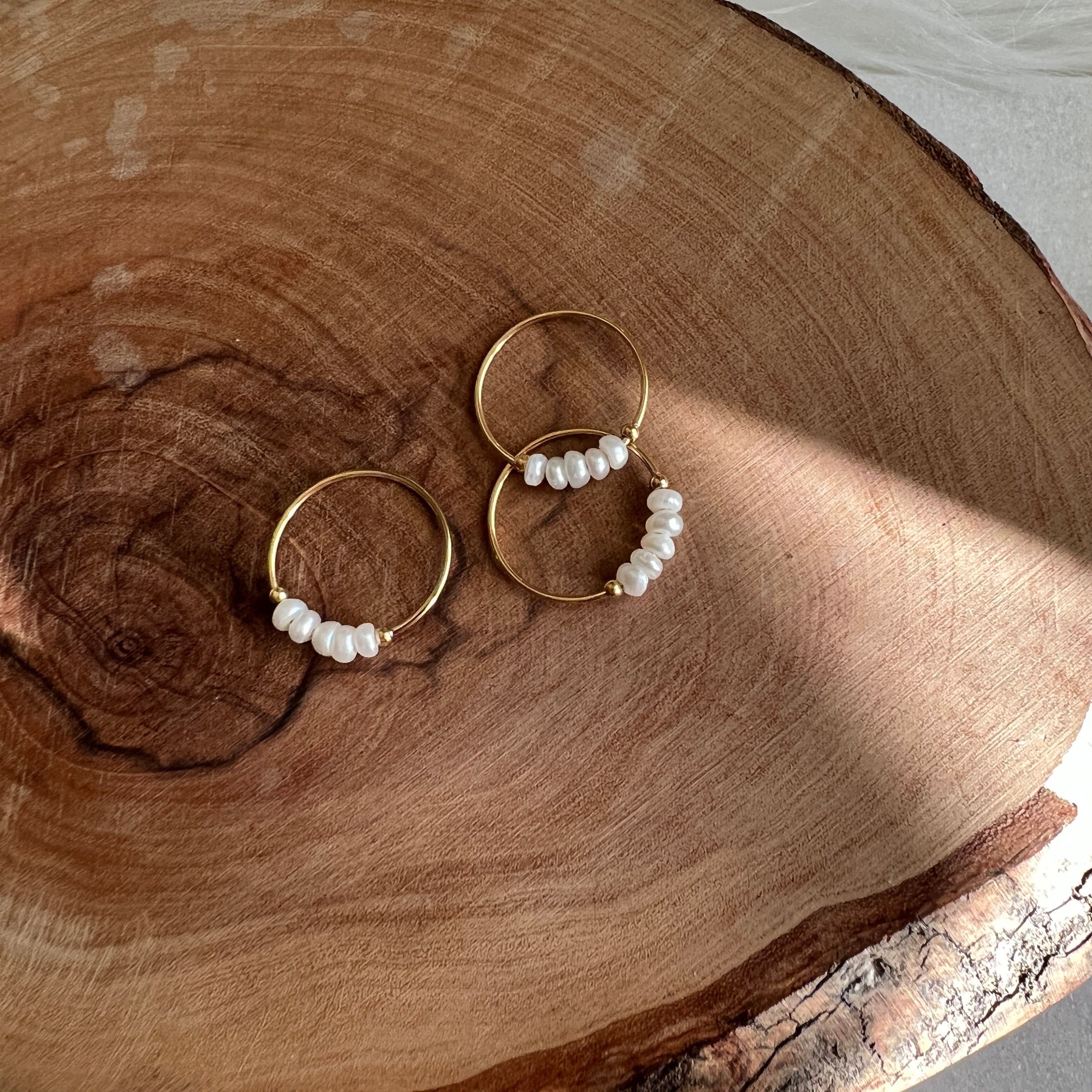 Amerie Freshwater Pearl Beads Ring - LAST CHANCE!