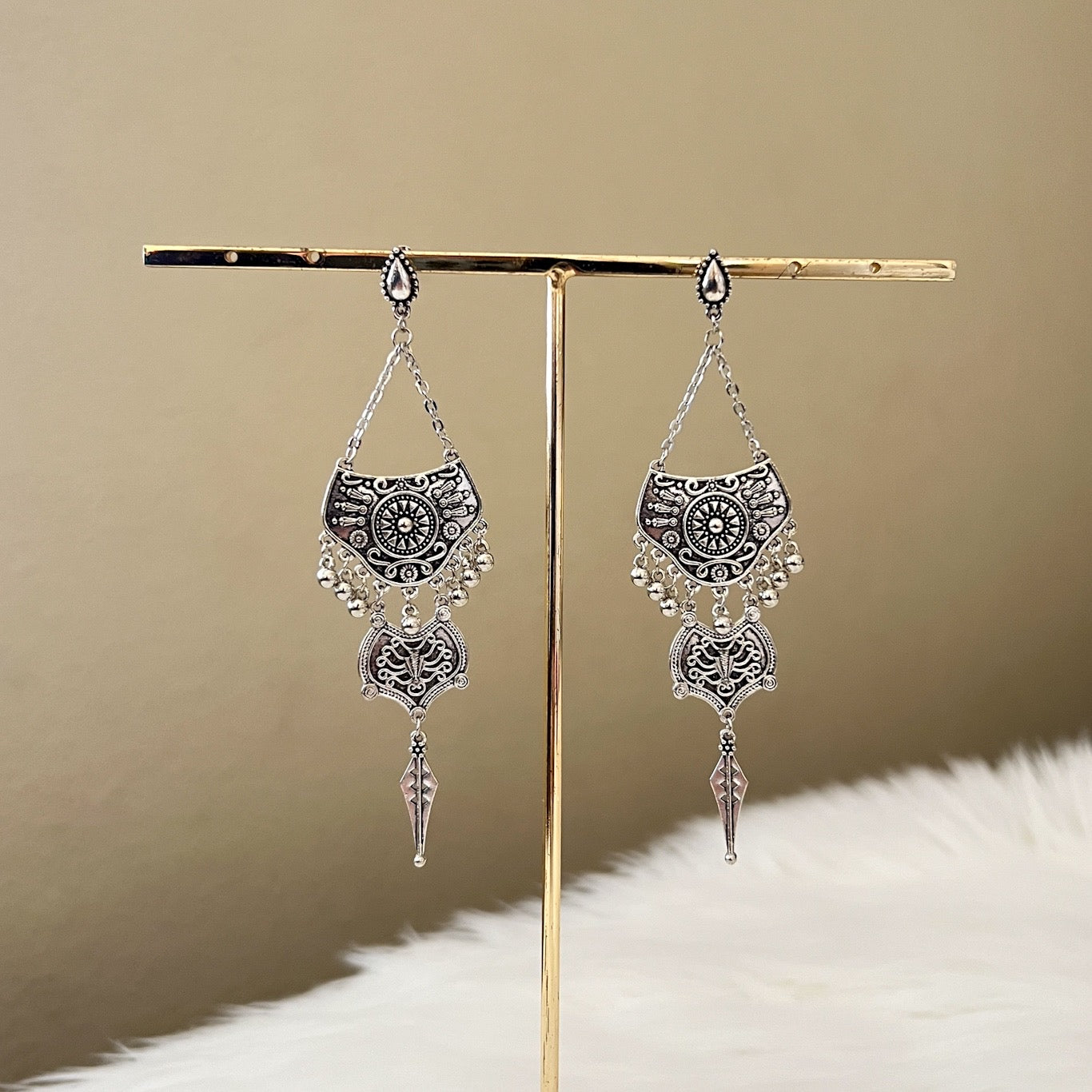 Karma Vintage Metal Earrings - 3 STYLES!