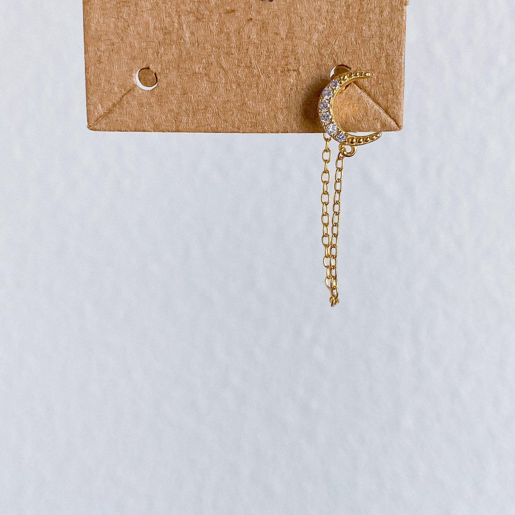Cielo Chain Huggie Earring - LAST CHANCE!