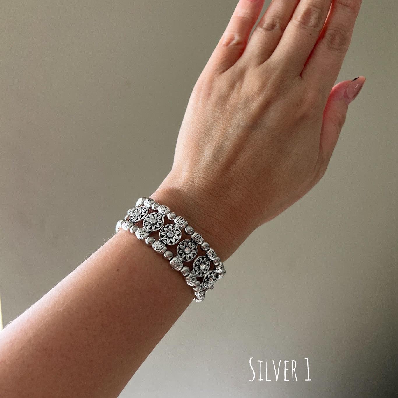 Tara Vintage Metal Bracelet - 3 STYLES