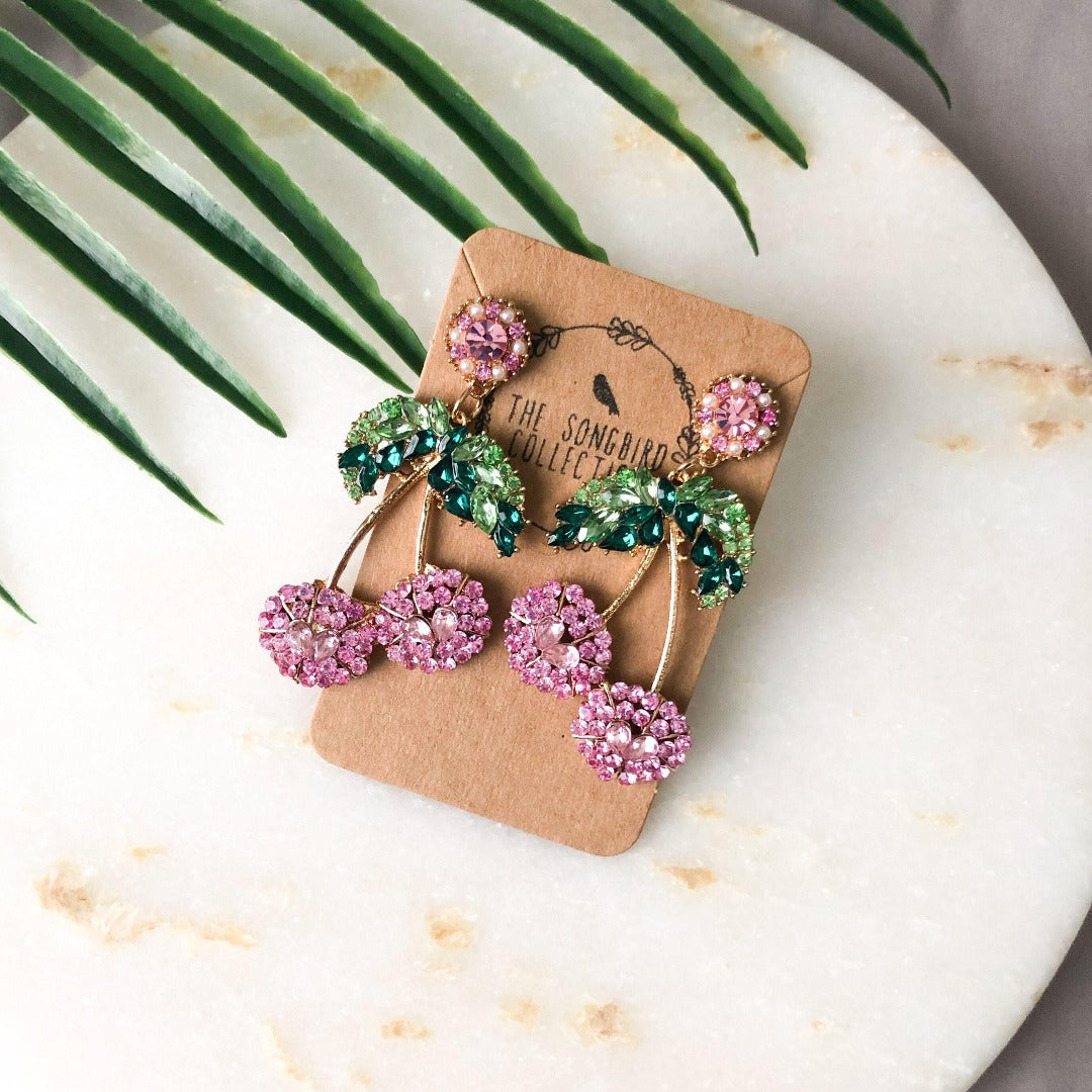 🍒 Cherry Bomb Earrings  🍒 LAST CHANCE!