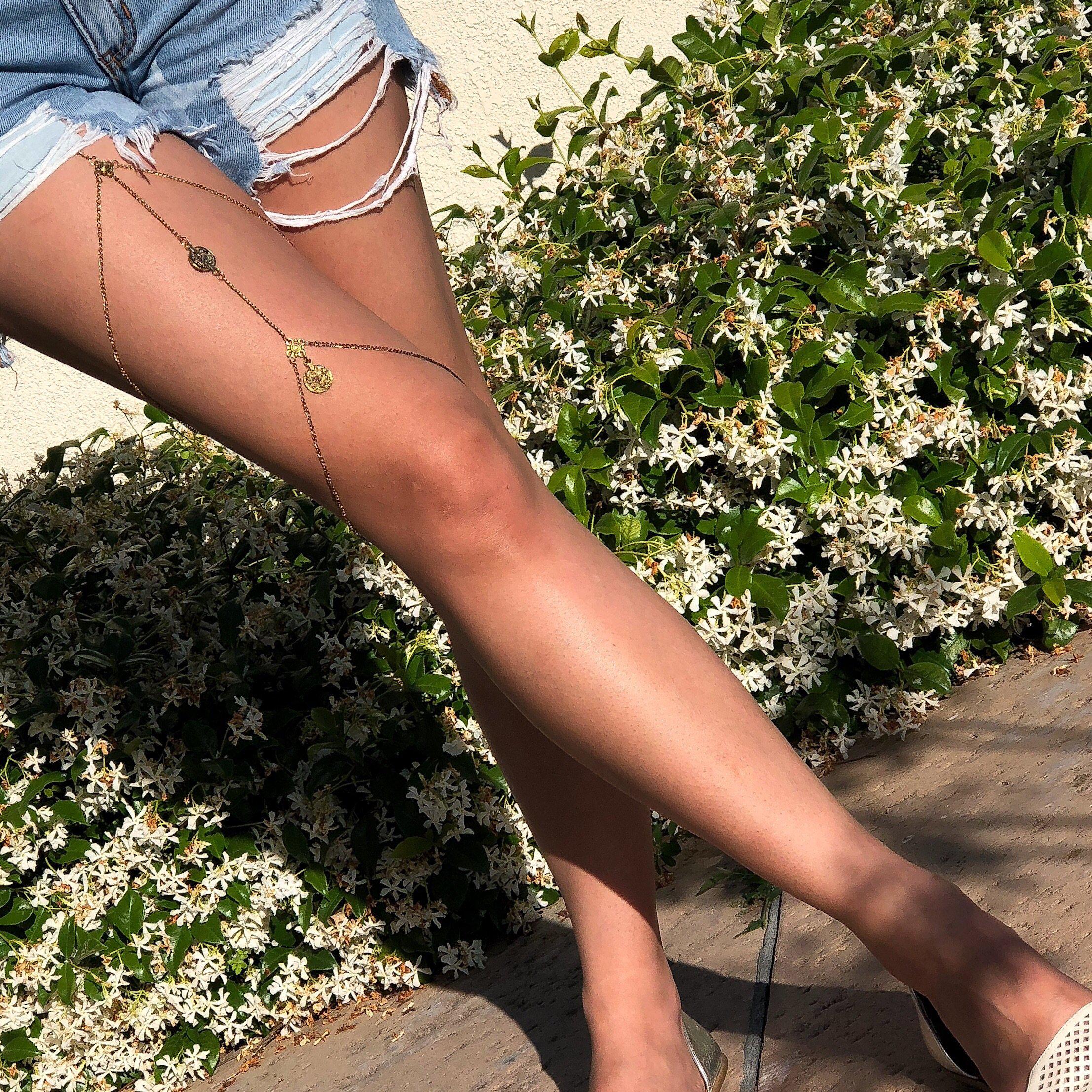 Boho Shimmy Leg Chain