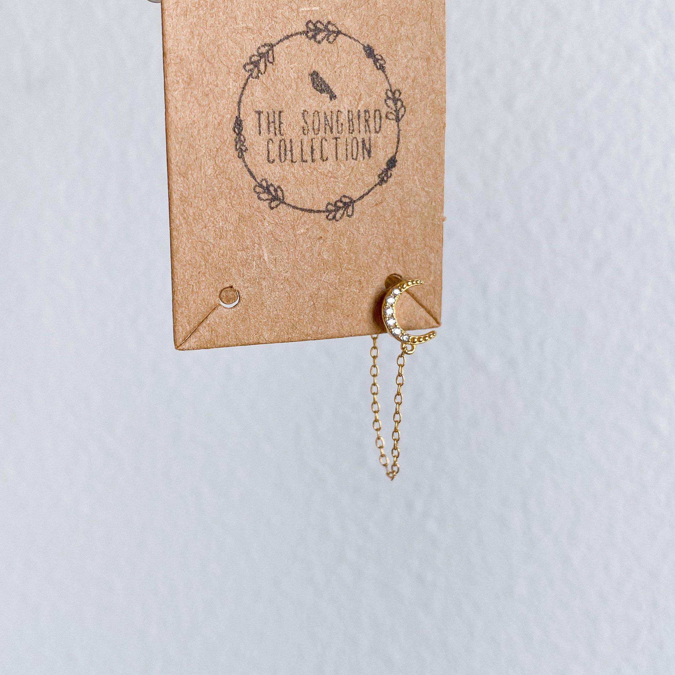Cielo Chain Huggie Earring - LAST CHANCE!