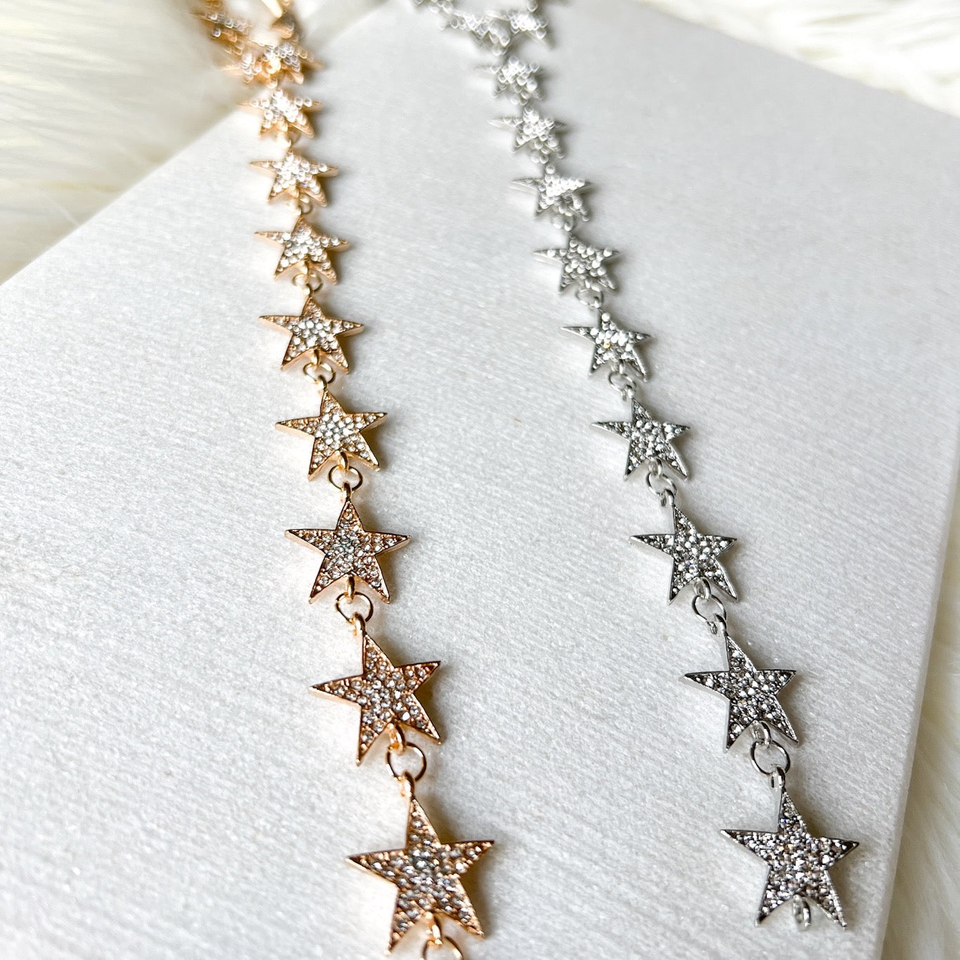 Star Spangled Drop Necklace - LAST CHANCE!