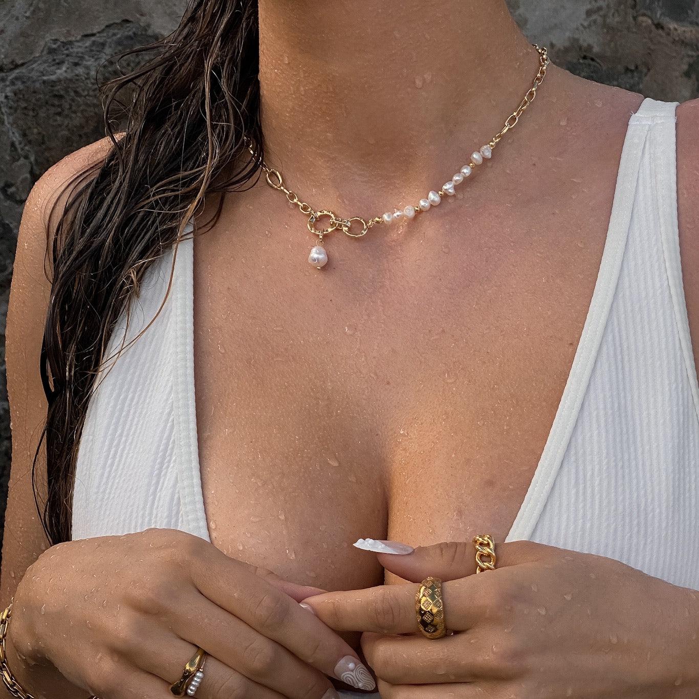 Amara Freshwater Pearl Necklace - LAST CHANCE!