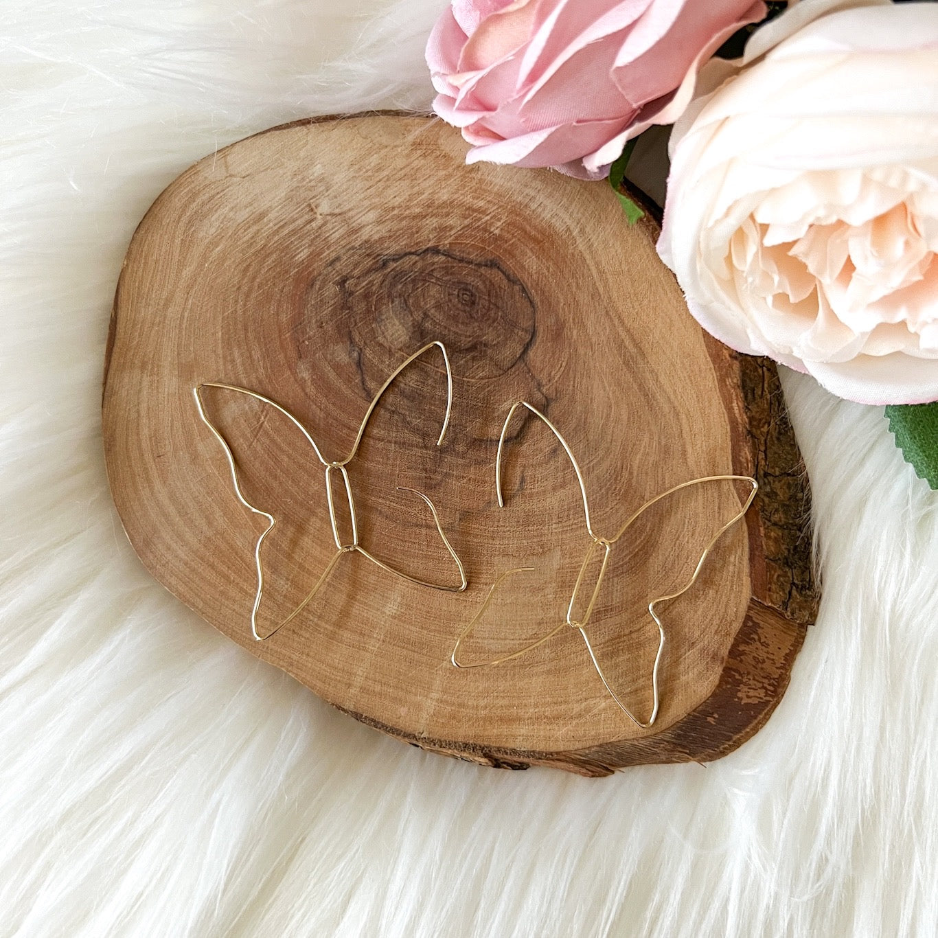 Birdwing Butterfly Earrings - LAST CHANCE!