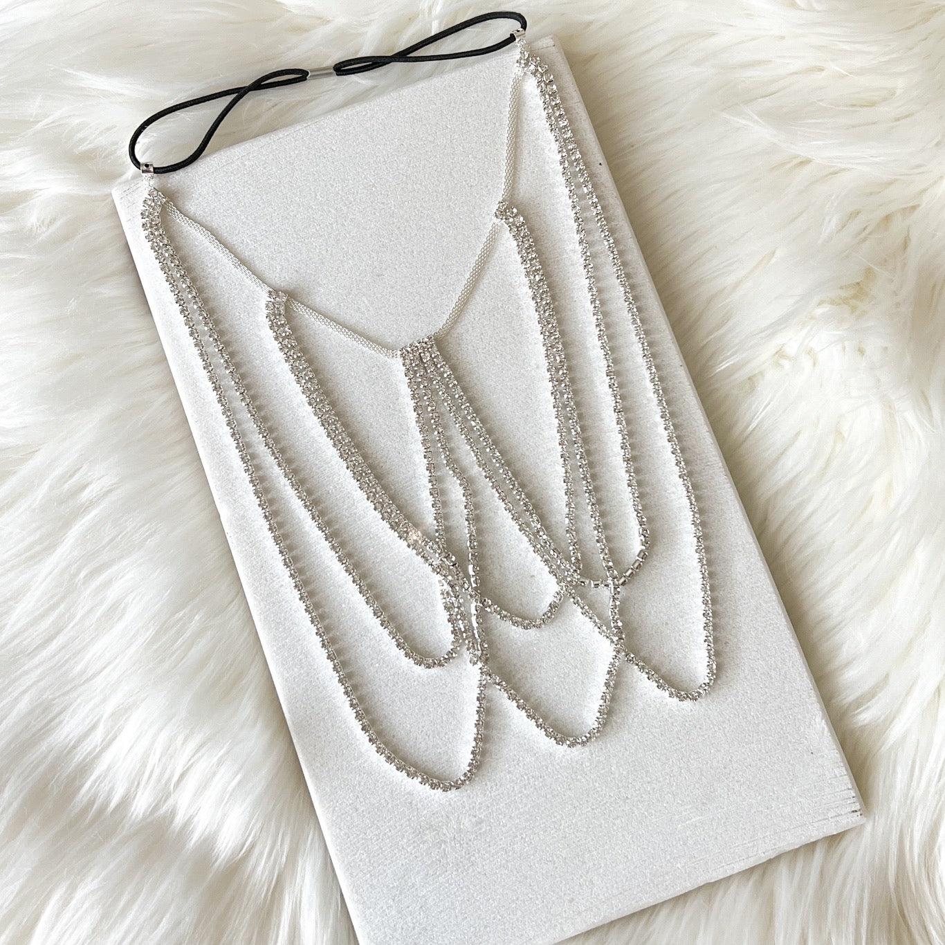 Drippin Glam Rhinestone Leg Chain - LAST CHANCE!