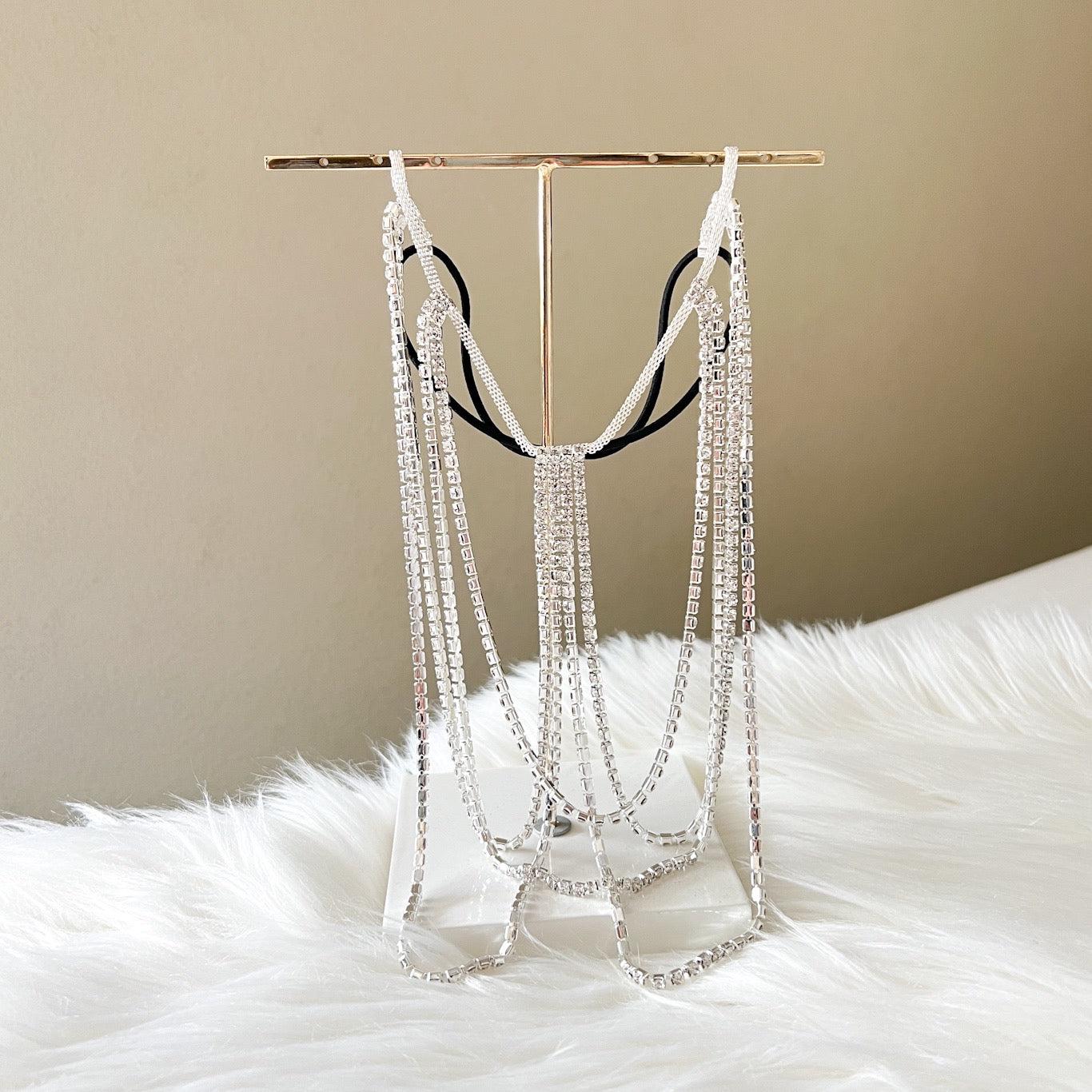 Drippin Glam Rhinestone Leg Chain - LAST CHANCE!