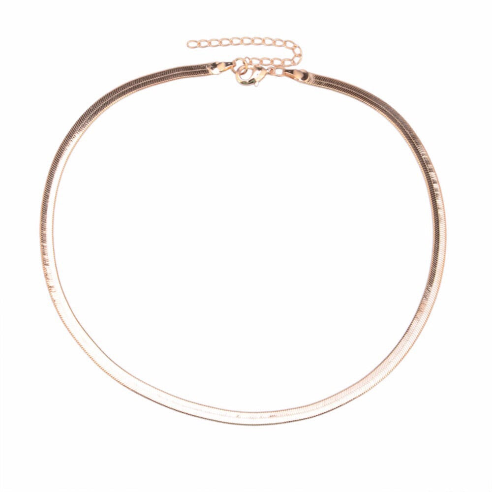 Sultry Snake Necklace - Stainless Steel - 2 Sizes LAST CHANCE!