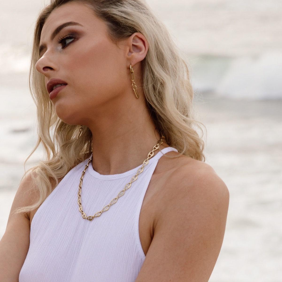 Chelsea Chain Link Earrings - LAST CHANCE!