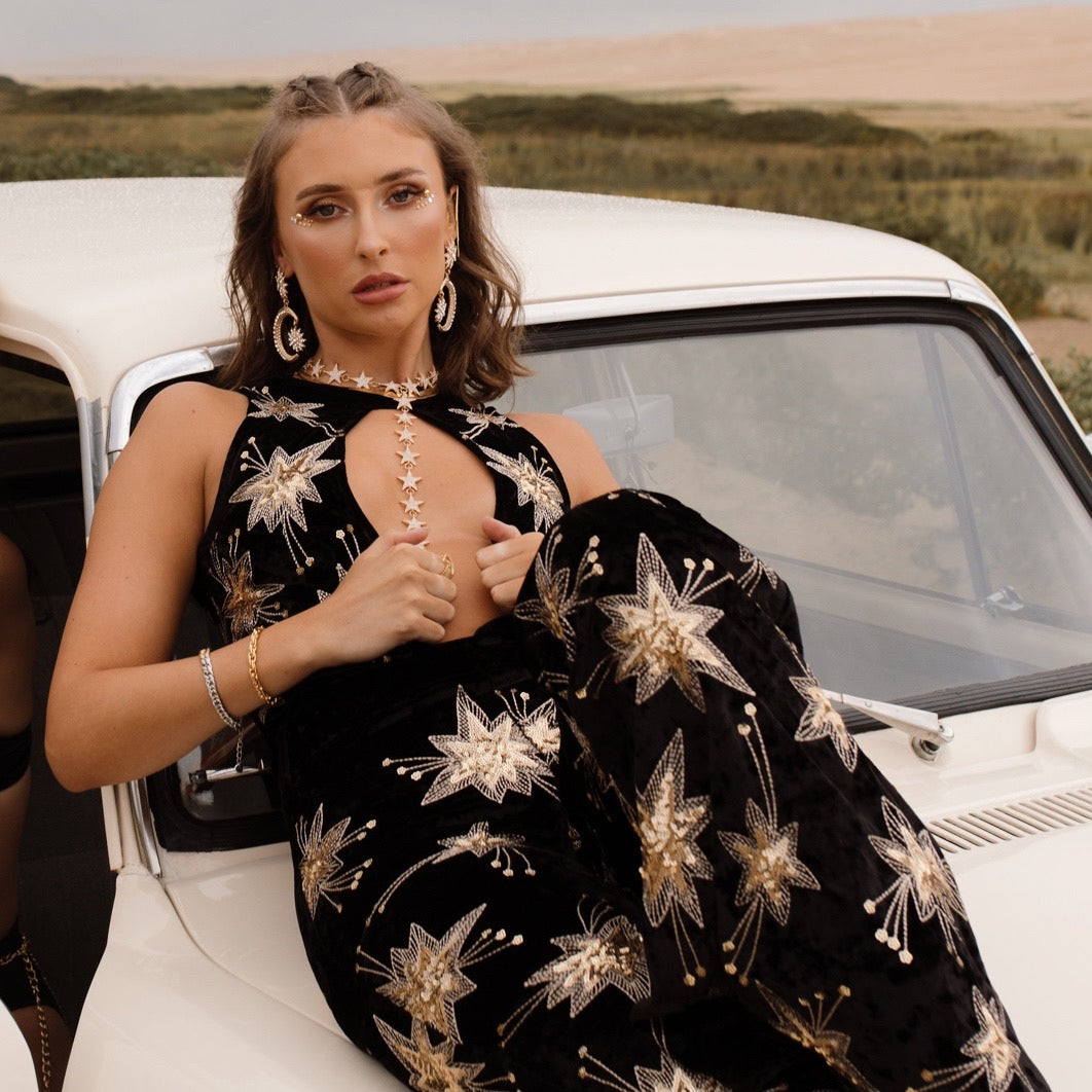 Star Spangled Drop Necklace - LAST CHANCE!