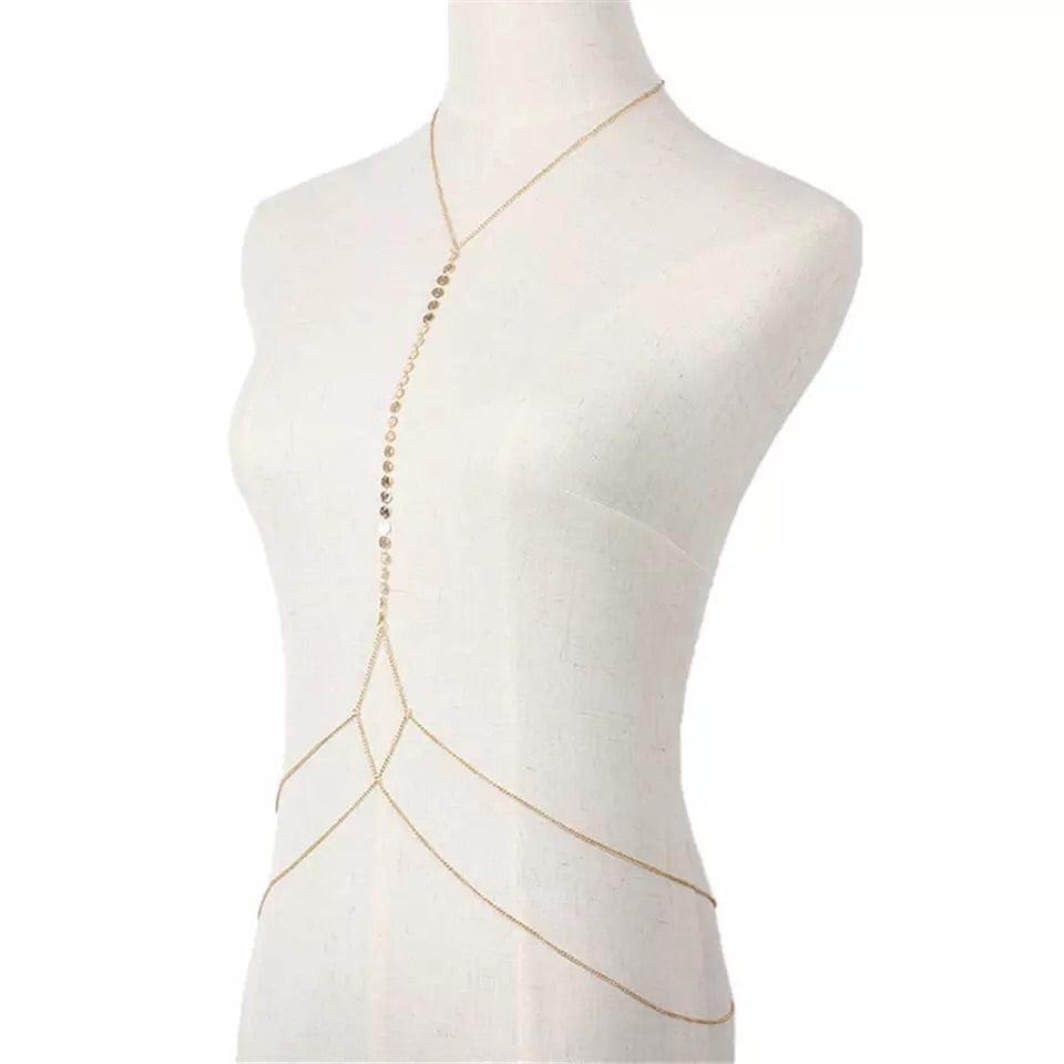 Disc Charm Body Chain